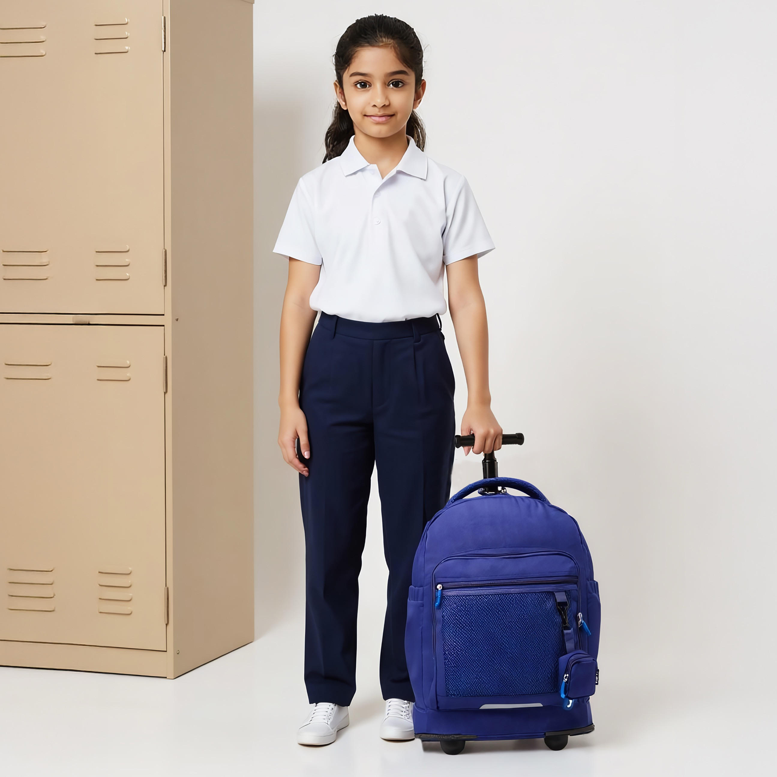 J World Solid Trolley Bag for Boys 8-13 Years with Retractable Handle -school-bagsandbackpacks-trolleybags-image-3