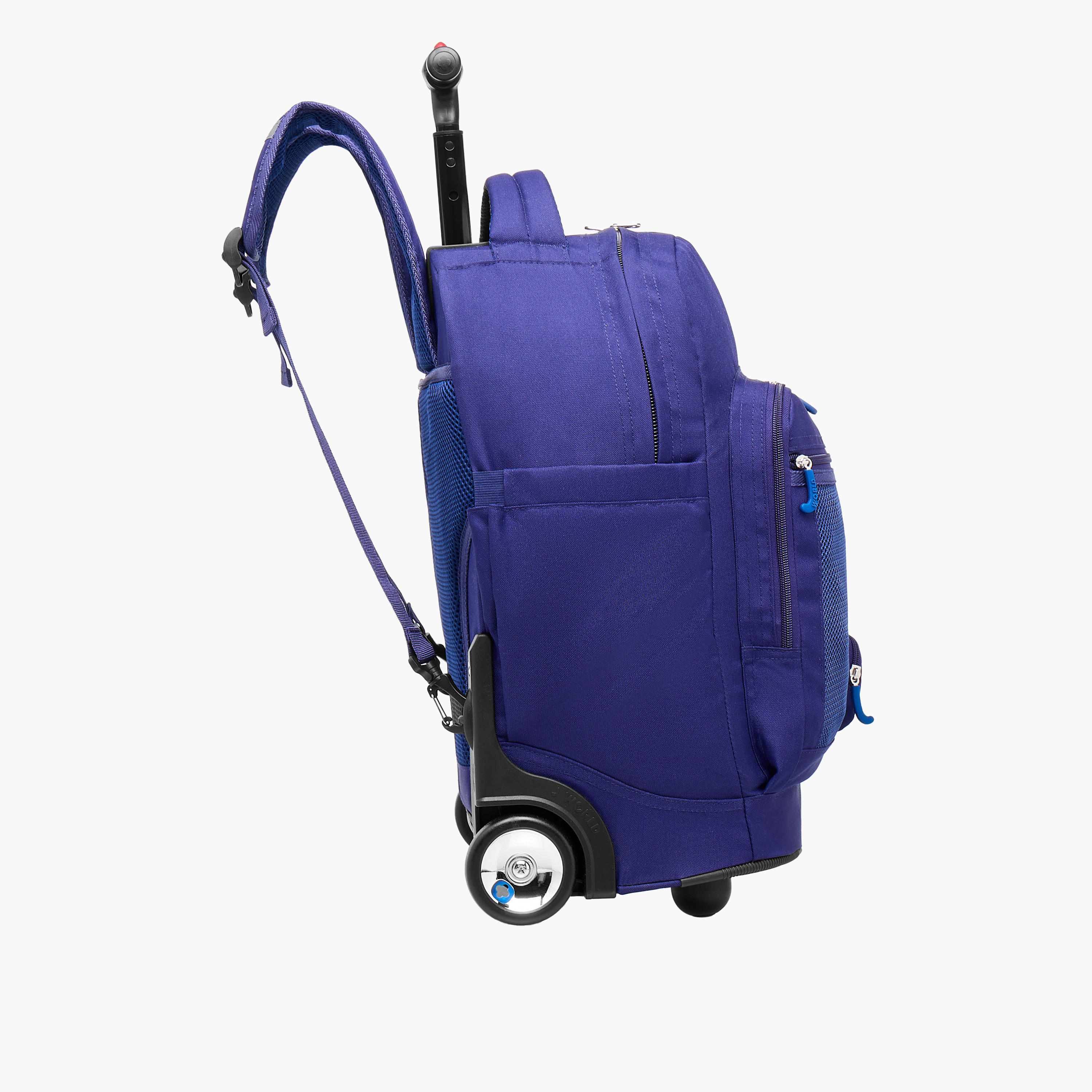 J World Solid Trolley Bag for Boys 8-13 Years with Retractable Handle -school-bagsandbackpacks-trolleybags-image-6