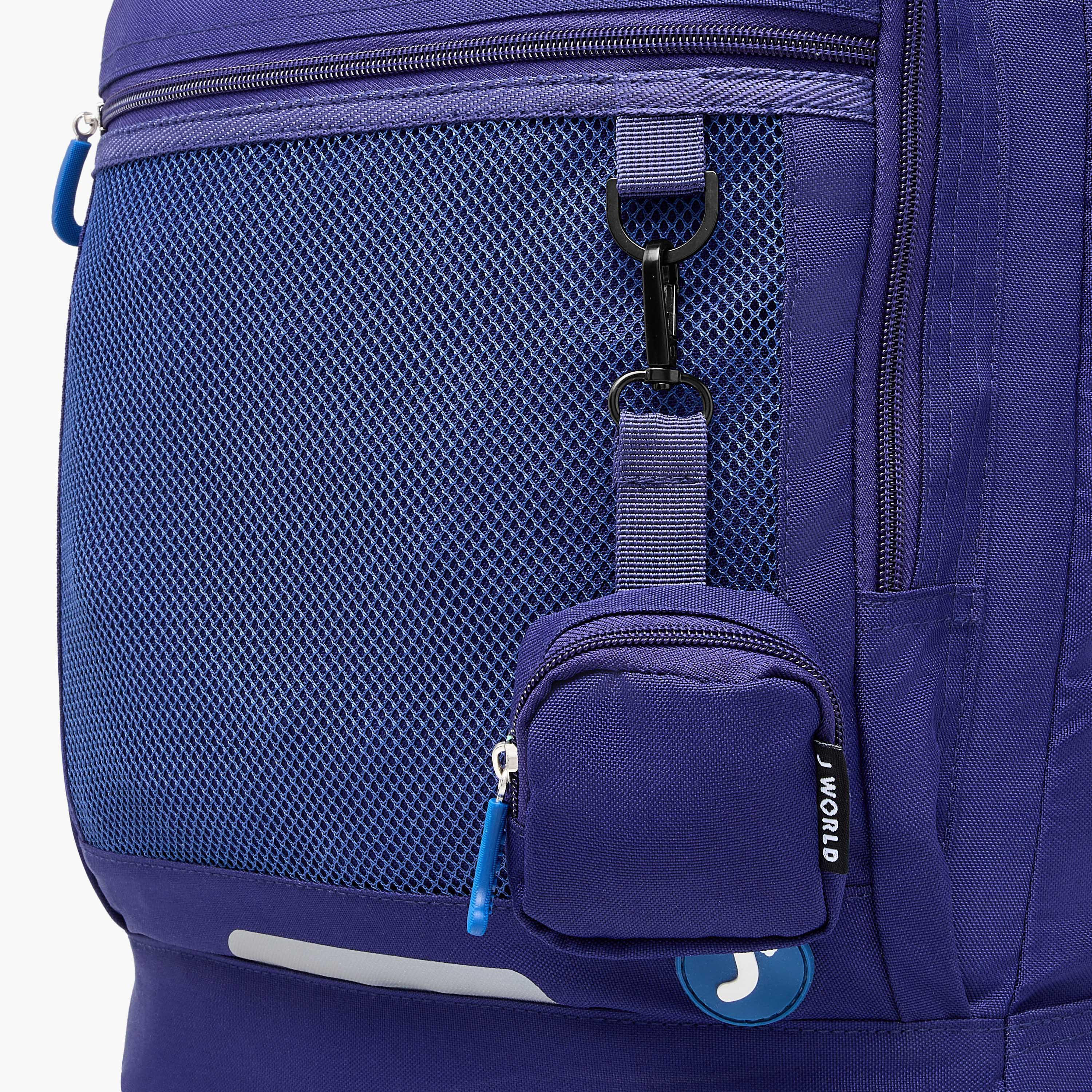 J World Solid Trolley Bag for Boys 8-13 Years with Retractable Handle -school-bagsandbackpacks-trolleybags-image-11