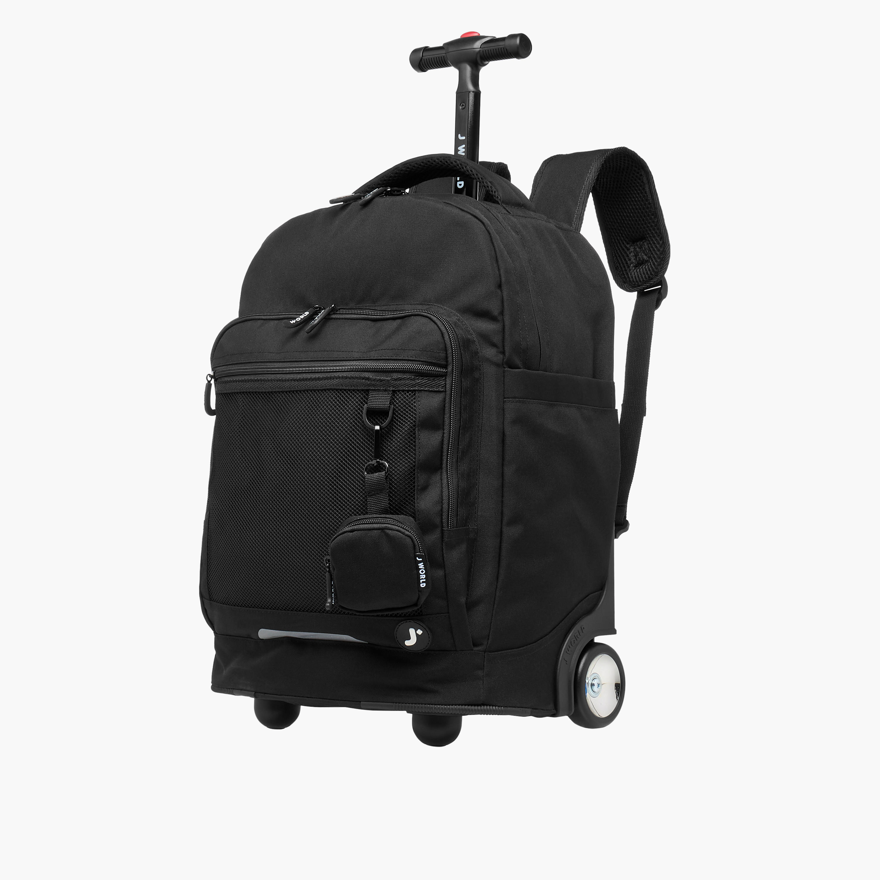 شنطة ترولي سادة للأولاد 8-13 سنة بمقبض قابل للسحب من جيه وورلد-school-bagsandbackpacks-trolleybags-image-5