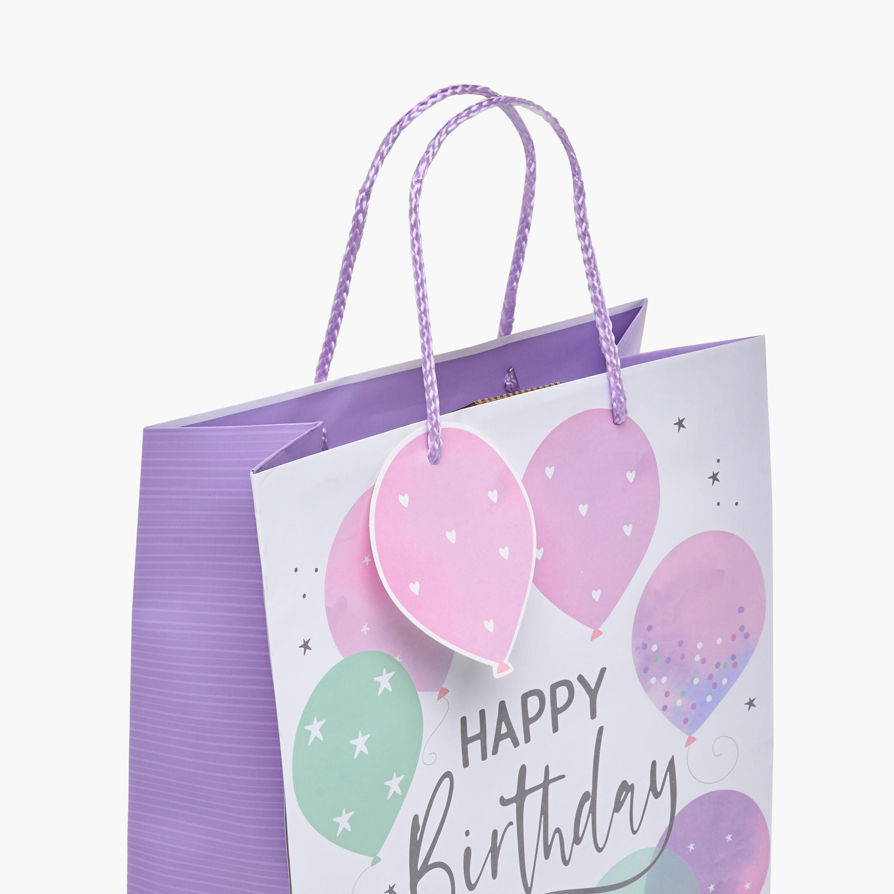 Eurowrap Birthday Print Gift Bag - Large-household-giftingaccessories-giftings-image-4