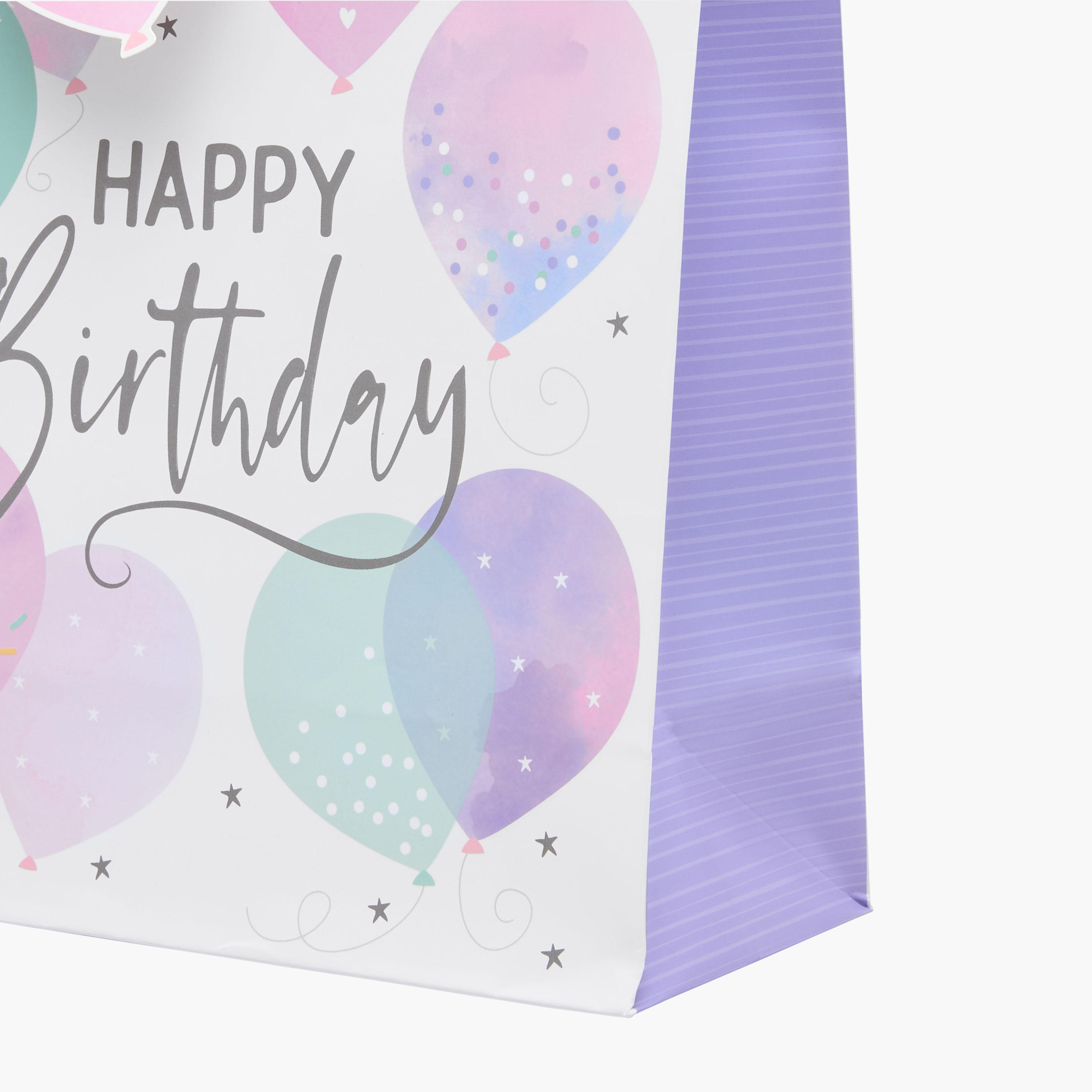 Eurowrap Balloon Print Gift Bag - 10x22x25 cms-household-giftingaccessories-giftings-image-4