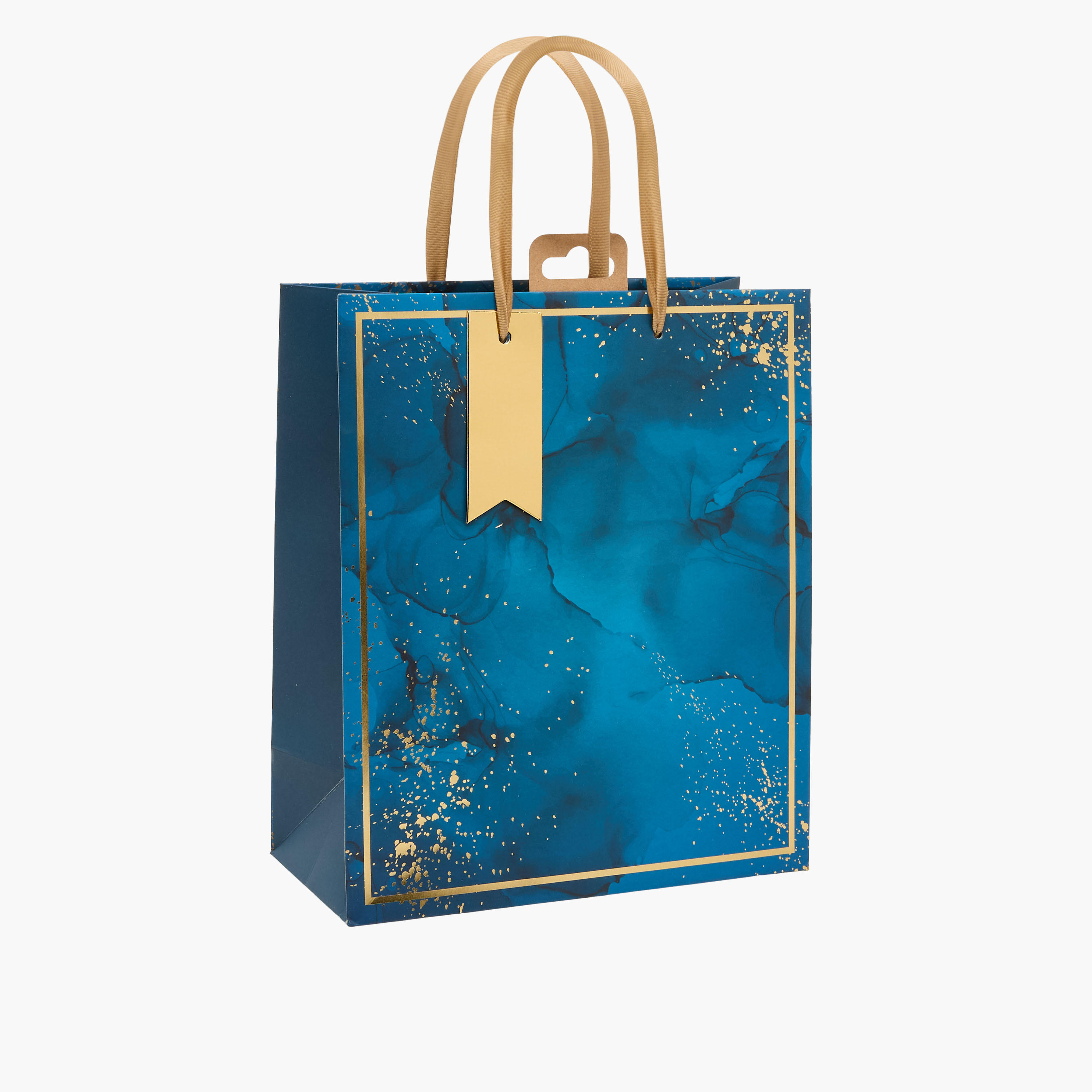 Eurowrap Marble Print Gift Bag - 22x0.4x25 cms-household-giftingaccessories-giftings-image-2