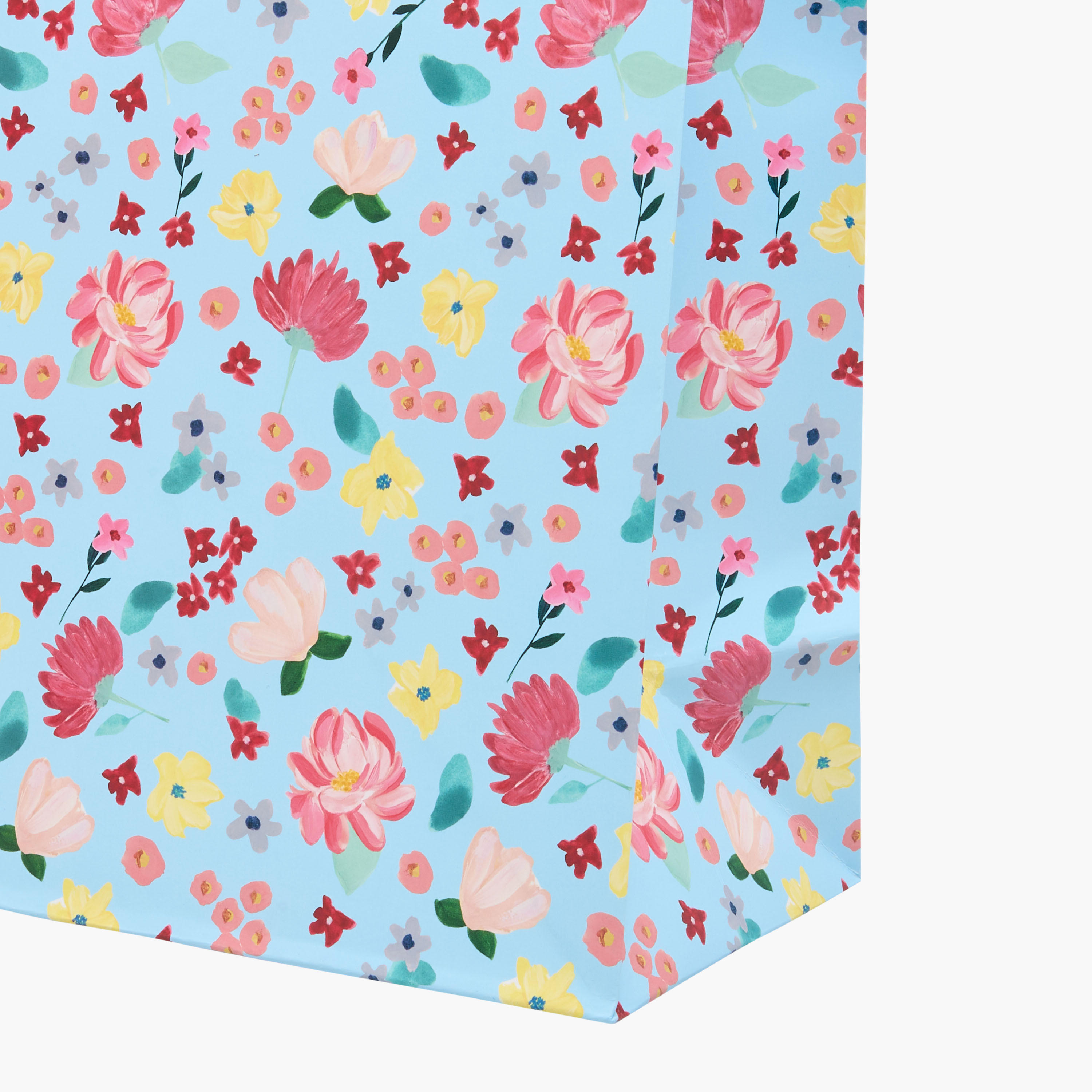 Eurowrap Floral Print Gift Bag - 27x0.4x33 cms-household-giftingaccessories-giftings-image-4