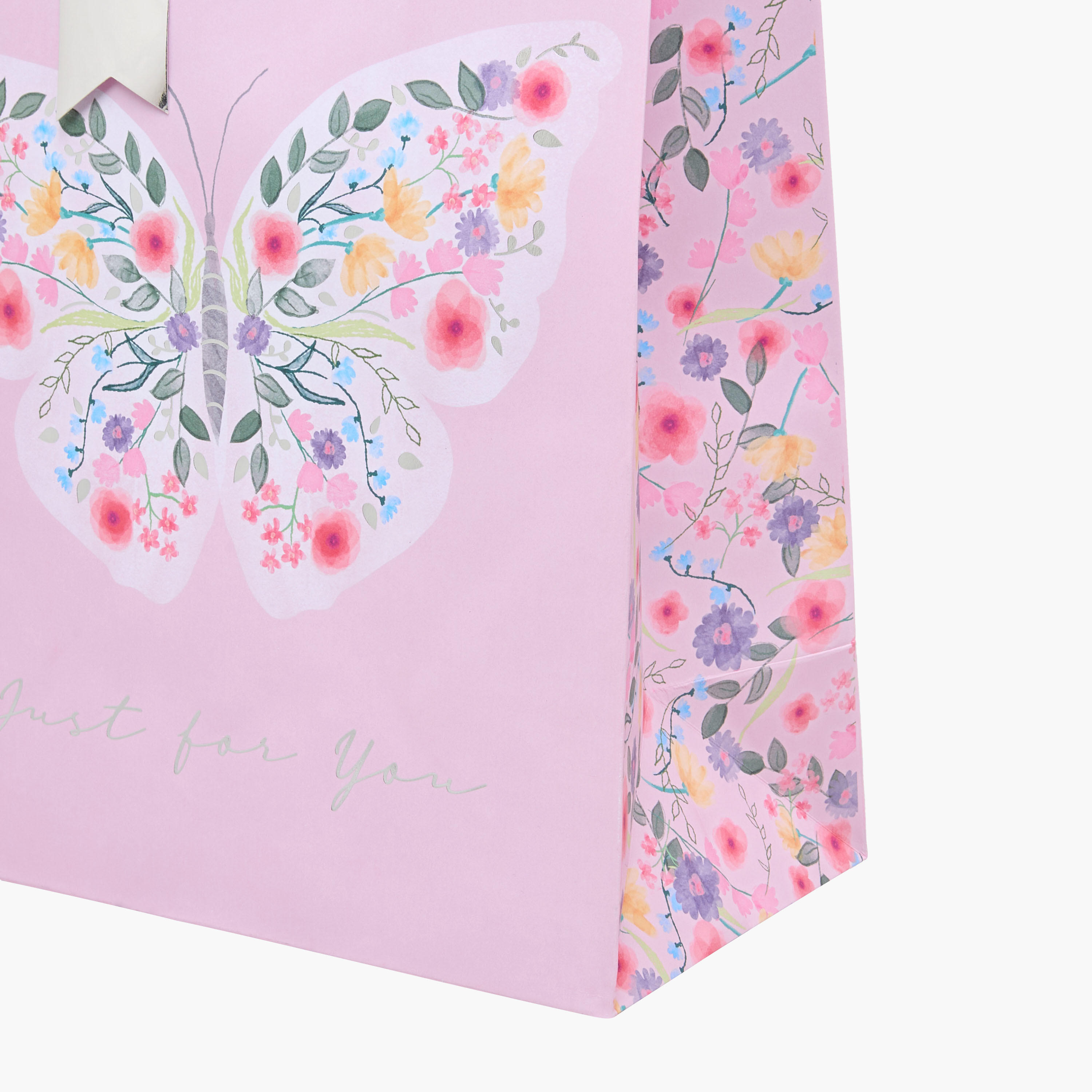 Eurowrap Butterfly Print Gift Bag - 27x0.4x33 cms-household-giftingaccessories-giftings-image-4