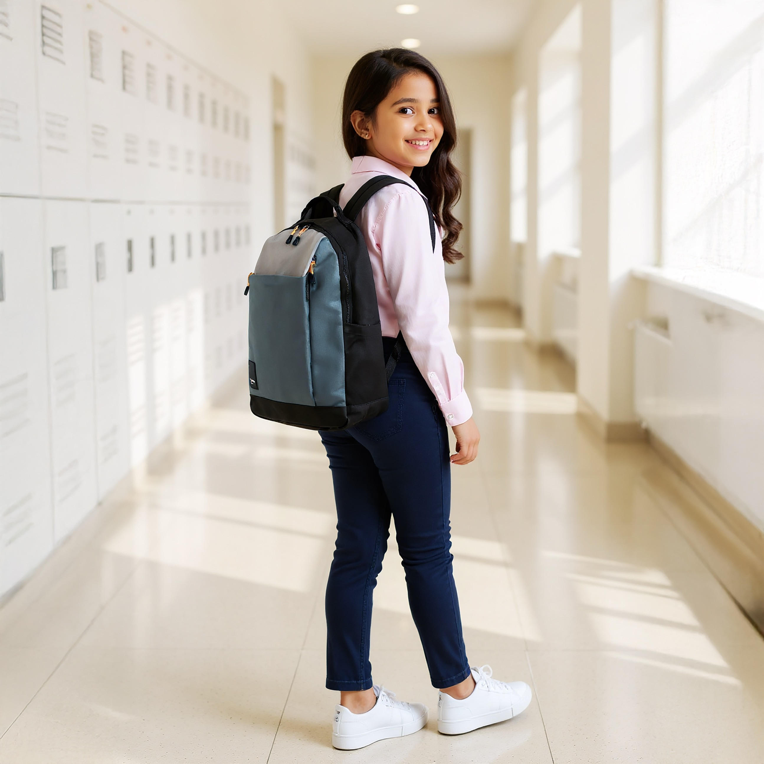 Royal Sac Colourblack 19-inch Backpack with Shoulder Straps - 48x32x15 cms-school-bagsandbackpacks-backpacks-image-2
