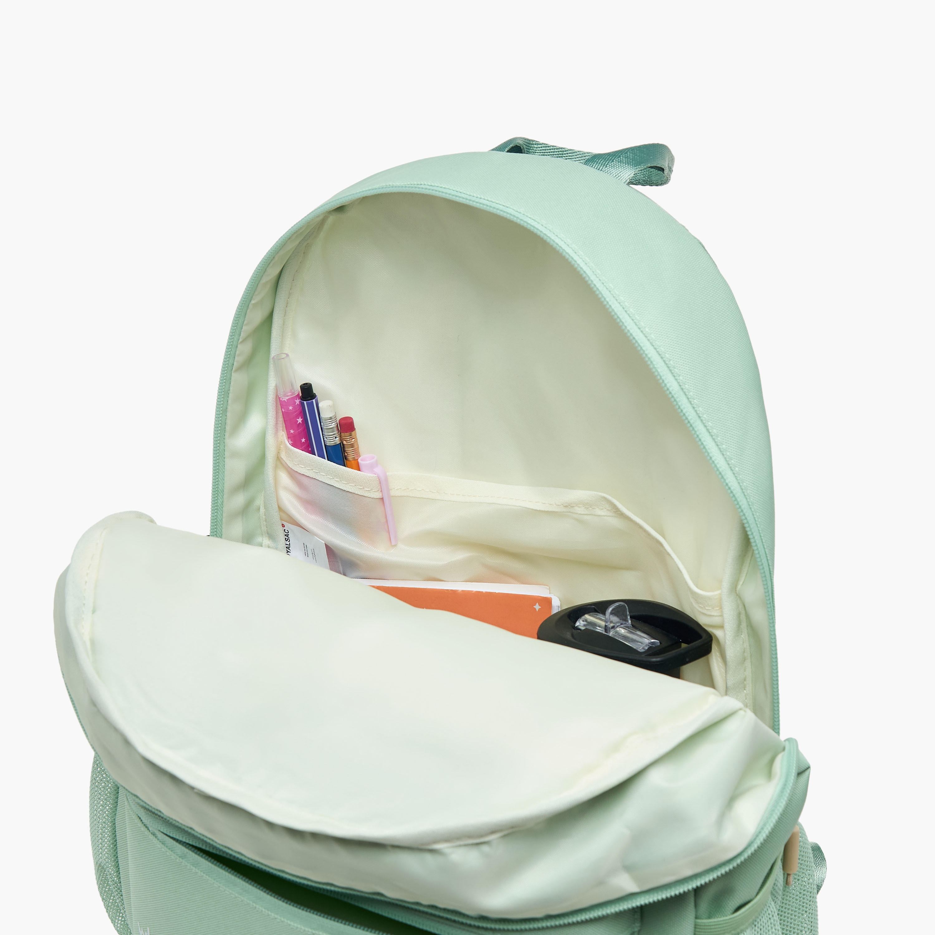Royal Sac Textured 17-inch Backpack with Shoulder Straps and Detachable Pencil Pouch - 43x31x13 cms-school-bagsandbackpacks-sets-image-11