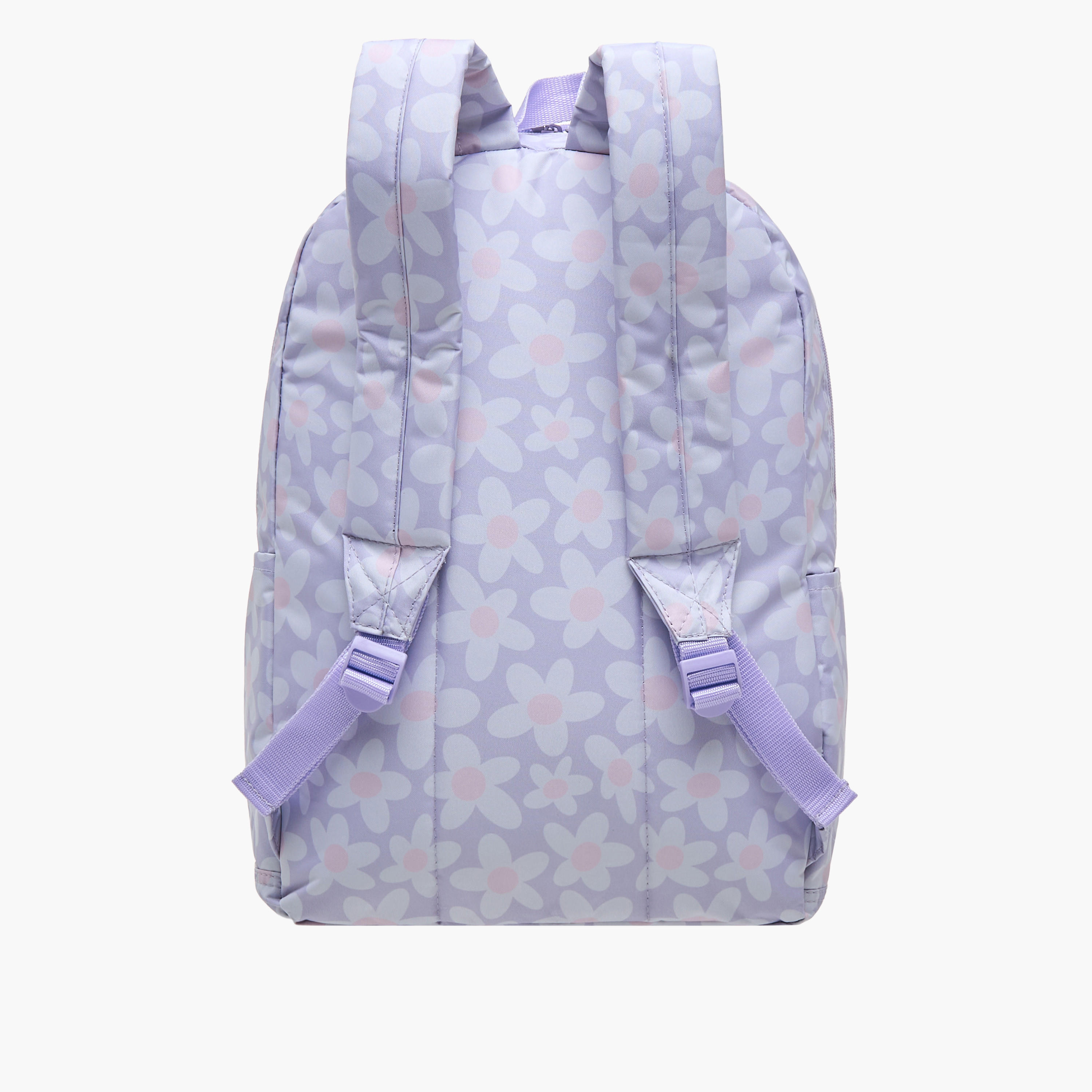 Royal Sac Floral Print 17-inch Backpack with Shoulder Straps - 43x33x16 cms-school-bagsandbackpacks-sets-image-5