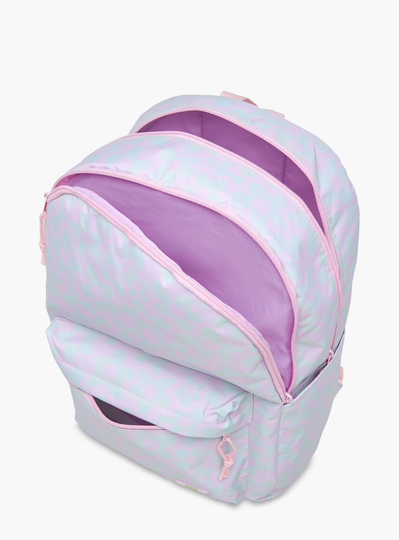 Royal Sac Floral Print Backpack with Pencil Case - 43x33x16 cms-school-bagsandbackpacks-sets-image-11