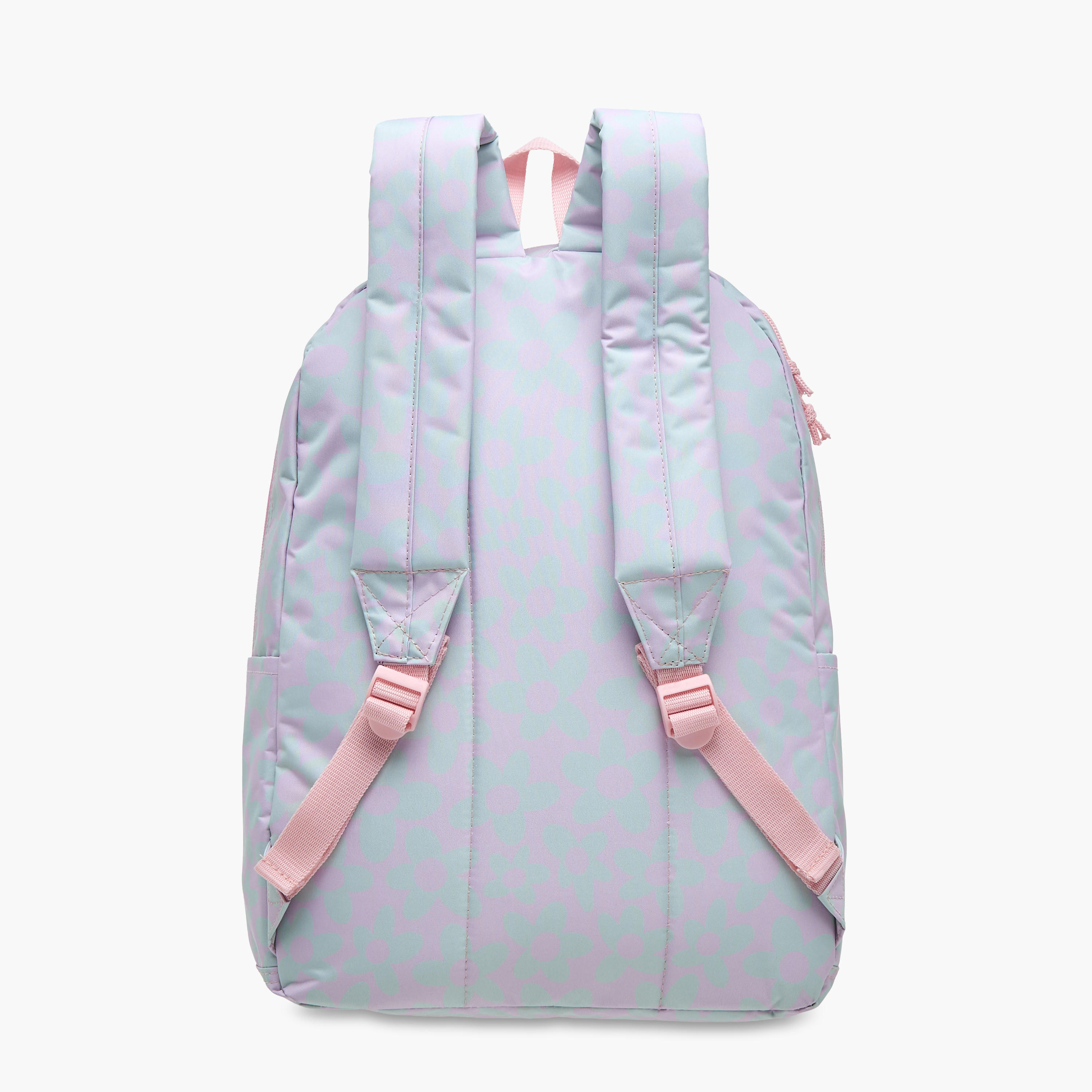 Royal Sac Floral Print Backpack with Pencil Case - 43x33x16 cms-school-bagsandbackpacks-sets-image-2
