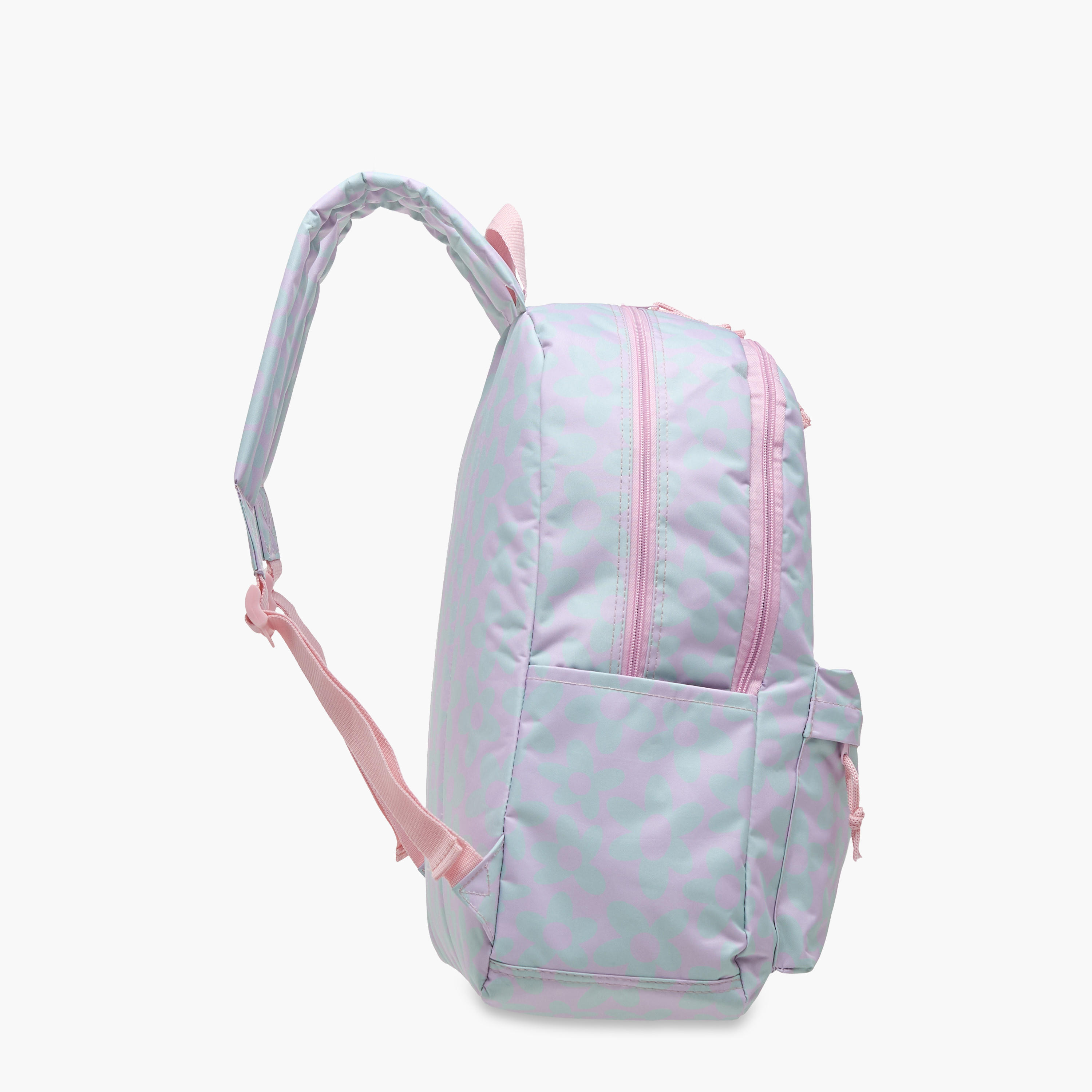Royal Sac Floral Print Backpack with Pencil Case - 43x33x16 cms-school-bagsandbackpacks-sets-image-9