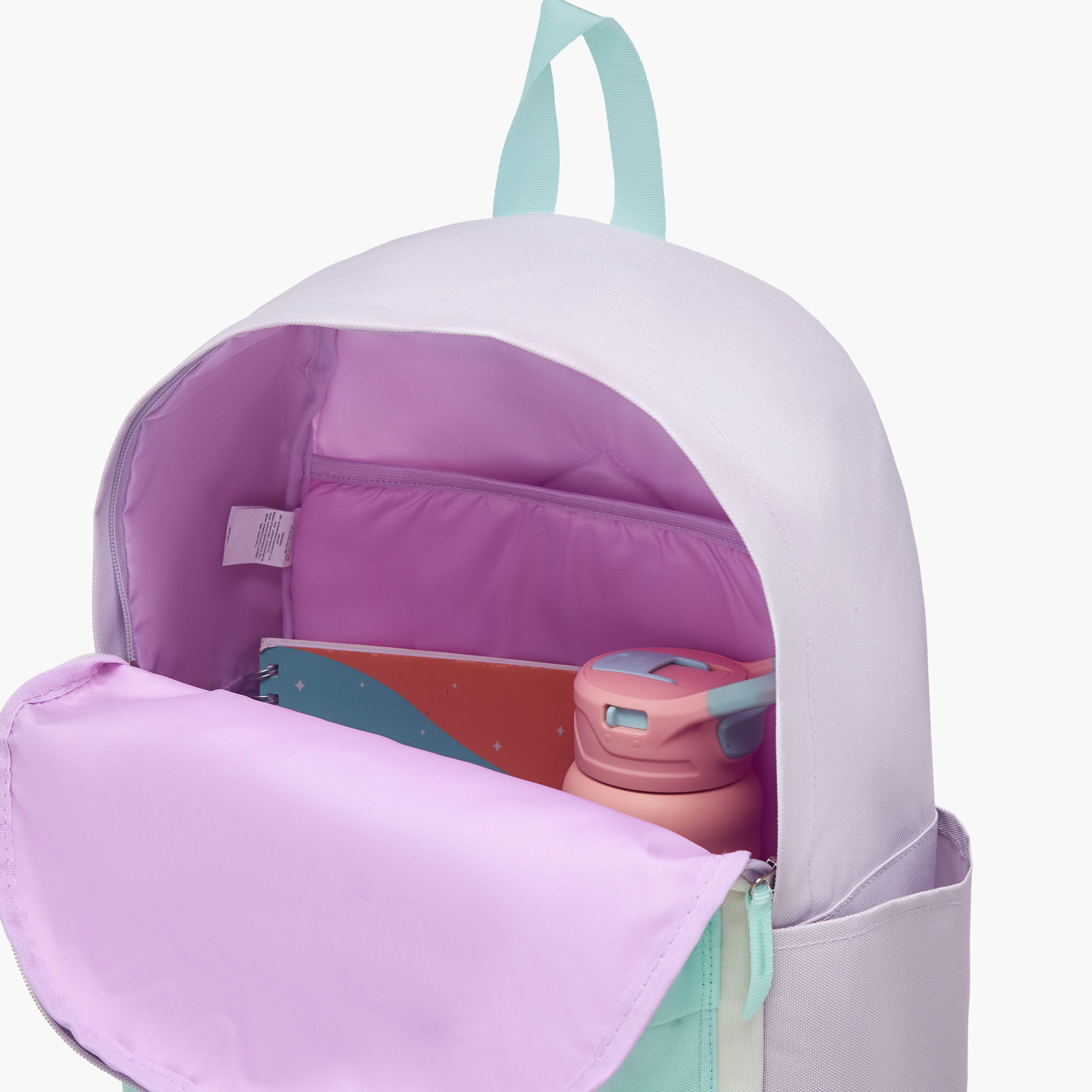 شنطة ظهر بطبعات شعار وحمّالات قابلة للتعديل وسحاب إغلاق من رويال ساك - 41x30x14 سم-school-bagsandbackpacks-backpacks-image-11