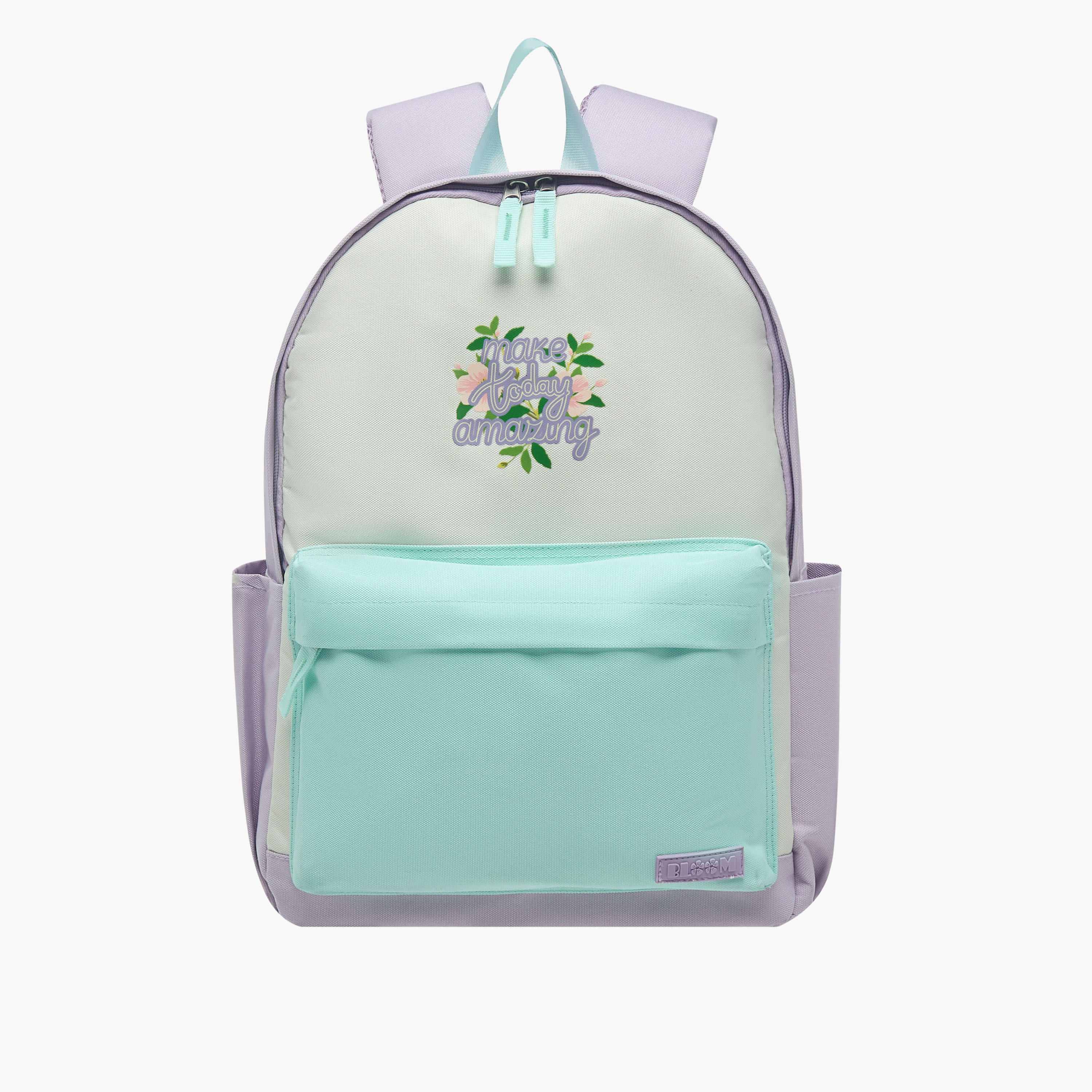 شنطة ظهر بطبعات شعار وحمّالات قابلة للتعديل وسحاب إغلاق من رويال ساك - 41x30x14 سم-school-bagsandbackpacks-backpacks-image-1