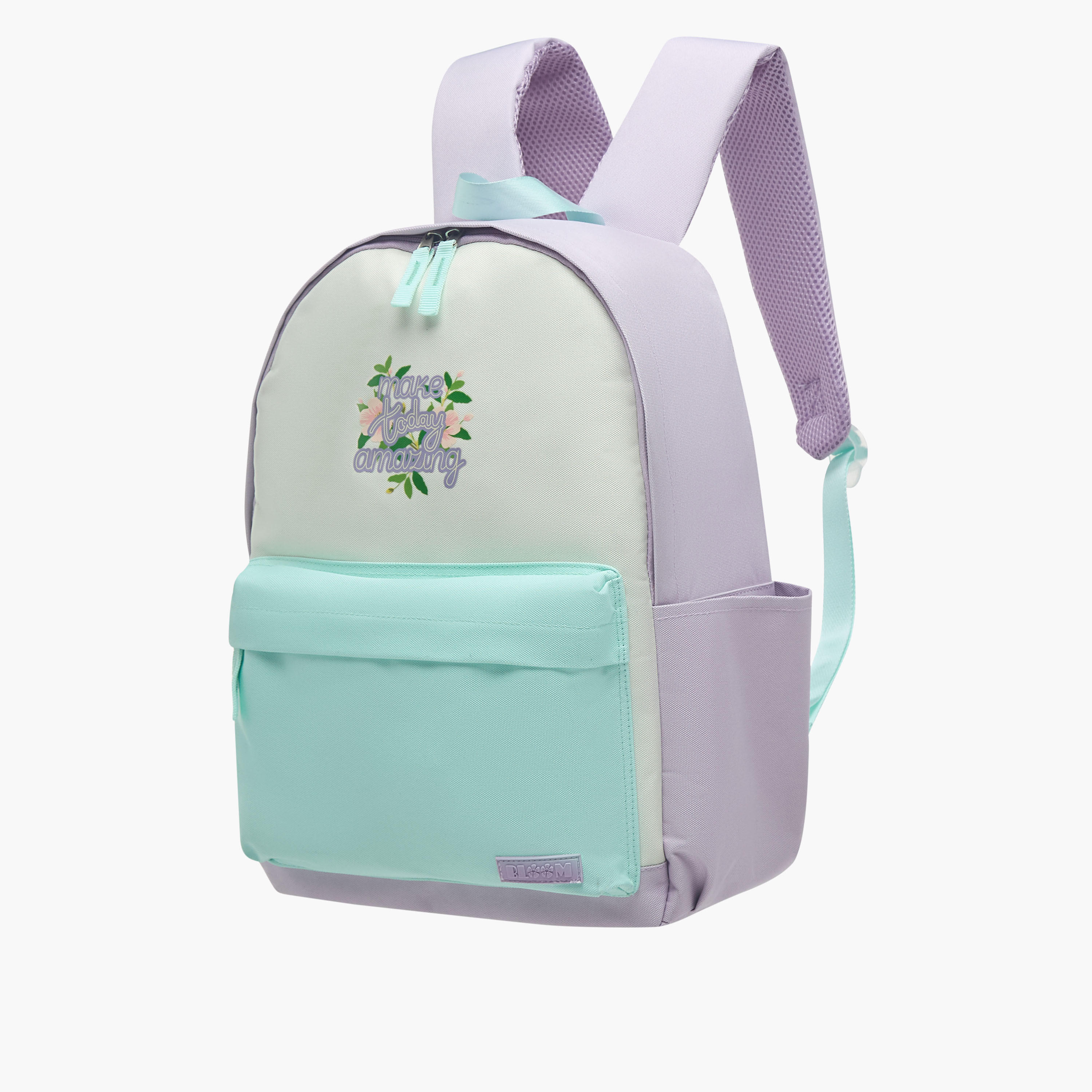 شنطة ظهر بطبعات شعار وحمّالات قابلة للتعديل وسحاب إغلاق من رويال ساك - 41x30x14 سم-school-bagsandbackpacks-backpacks-image-2
