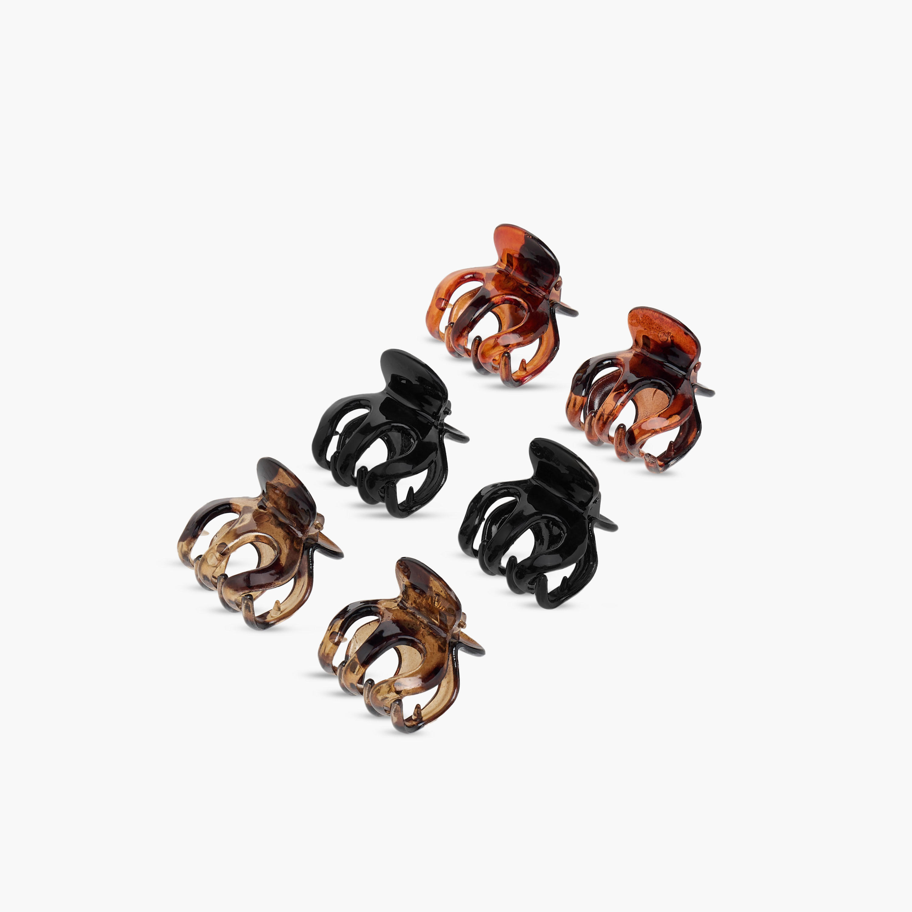 Solid Hair Clamp - Set of 6-women-hairaccessories-clamps-image-5