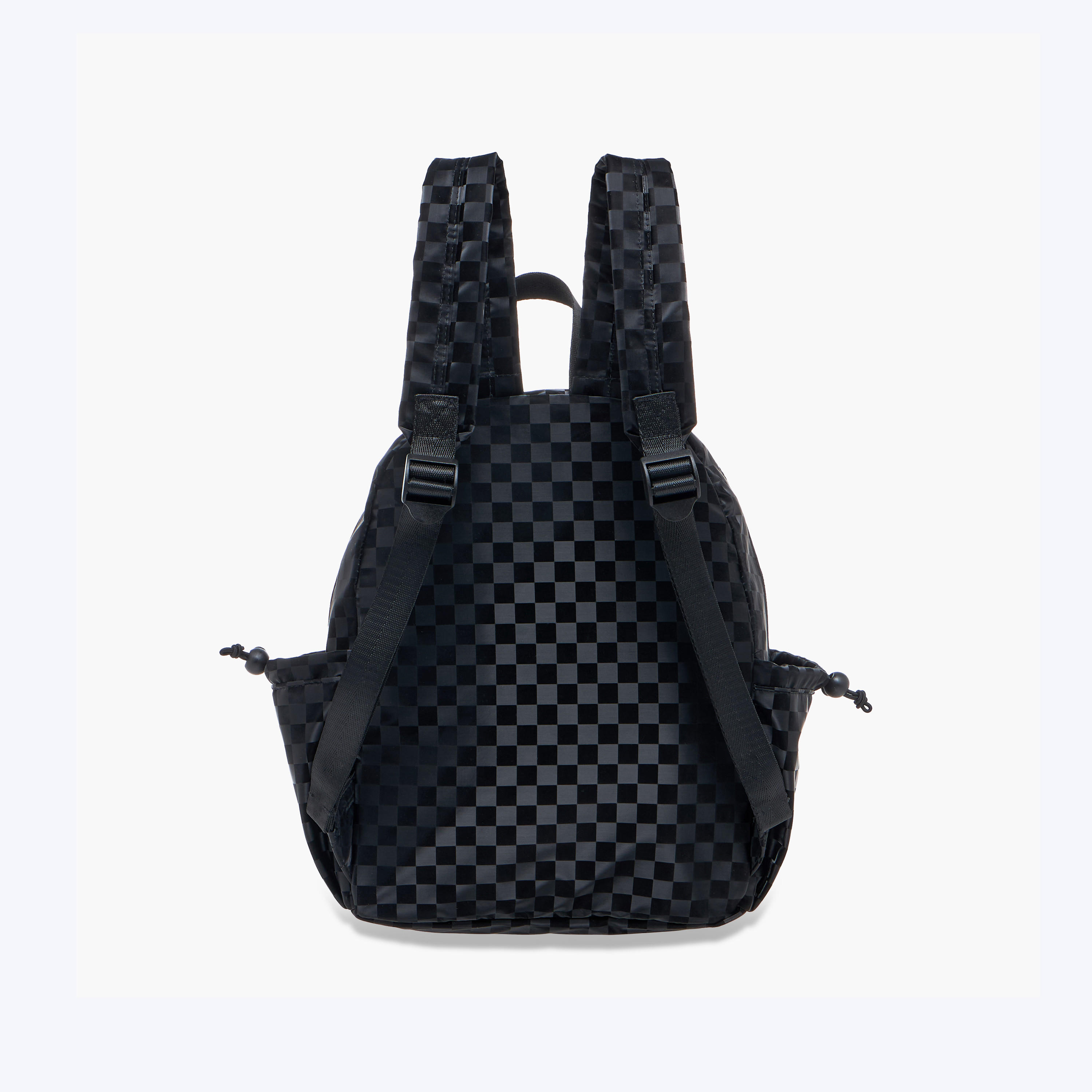 icon Checked Backpack with Adjustable Straps and Zip Closure -  33x25x11 cms-school-bagsandbackpacks-backpacks-image-3
