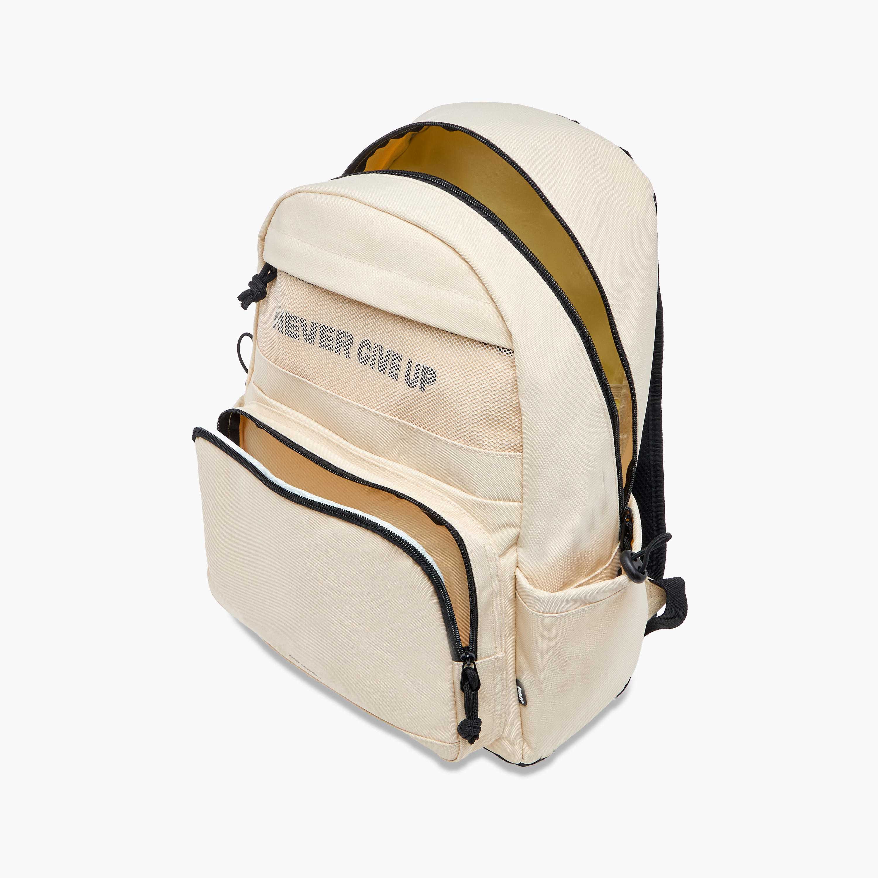 icon Slogan Print Backpack with Adjustable Straps and Zip Closure -  43x31x15 cms-school-bagsandbackpacks-backpacks-image-6