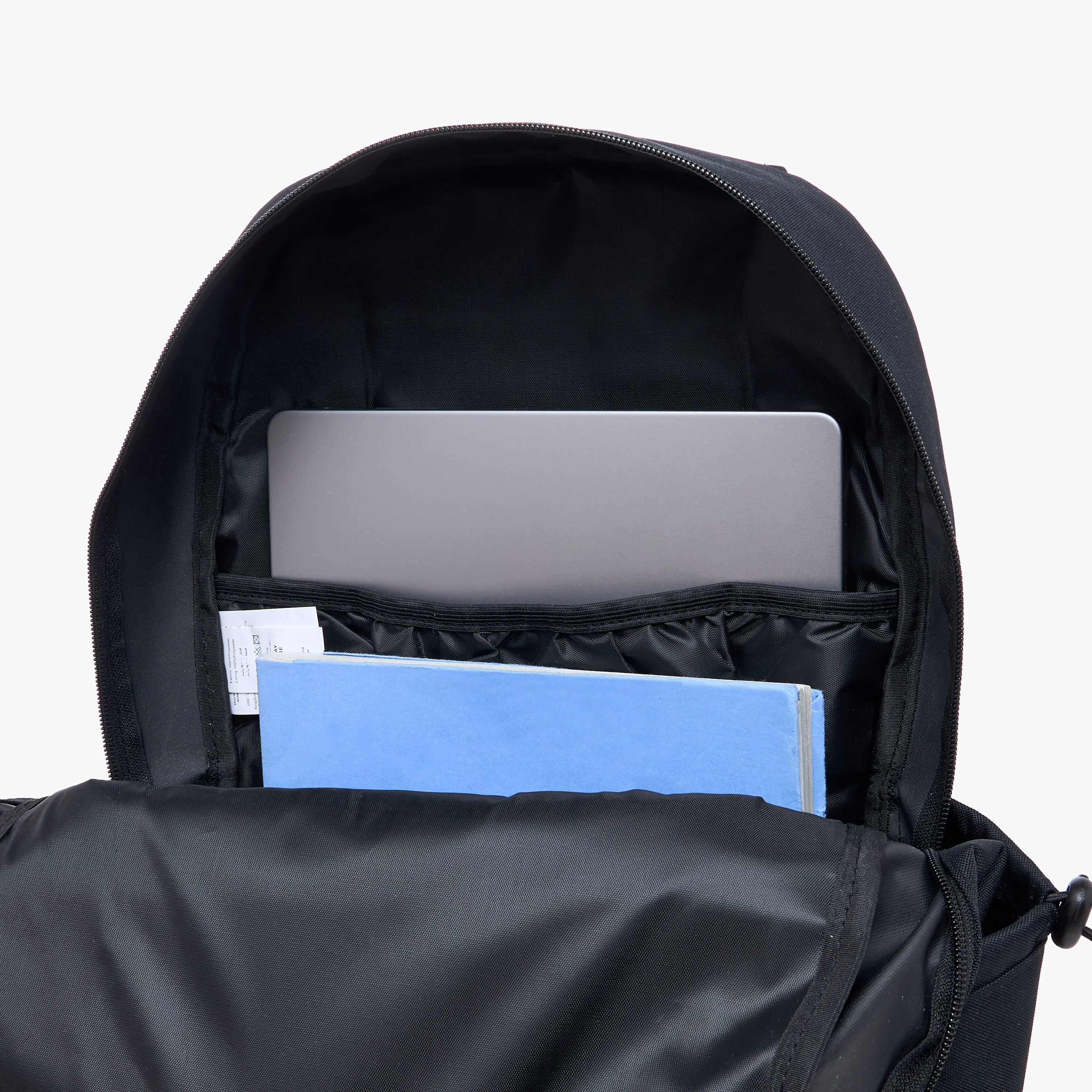 شنطة ظهر بطبعة شعار بحمّالات قابلة للتعديل وسحّاب إغلاق من آيكون – 43×31×15 سم-school-bagsandbackpacks-backpacks-image-7