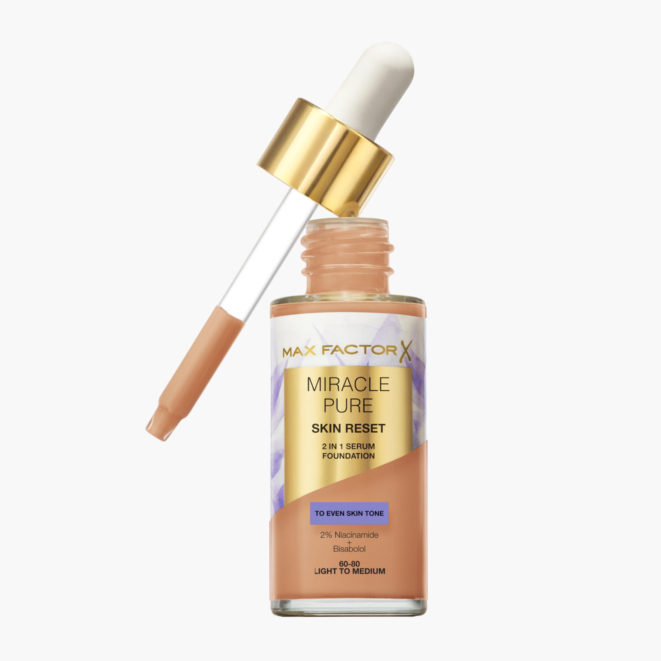 سيروم أساس تجديد البشرة 2 في 1 ميراكل بيور من ماكس فاكتور - 30 مل-beautyandpersonalcare-makeup-face-foundations-image-17