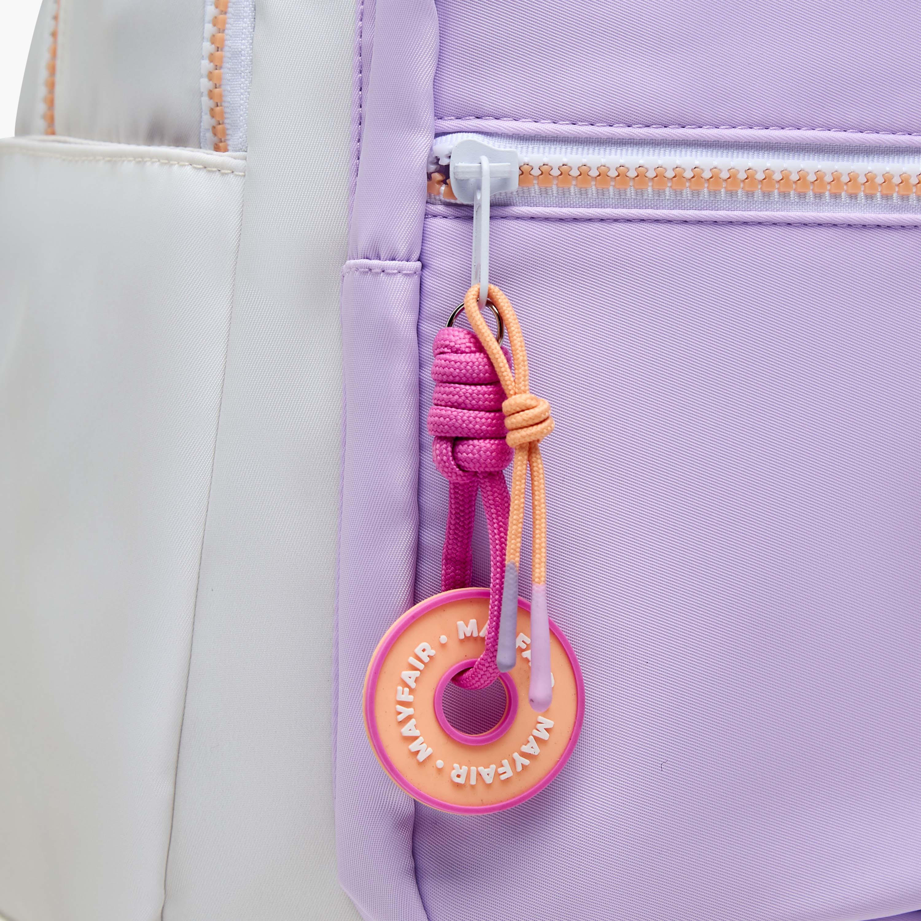 Mayfair Colourblock Backpack with Adjustable Straps and Zip Closure - 45x31x17 cms-school-bagsandbackpacks-backpacks-image-6