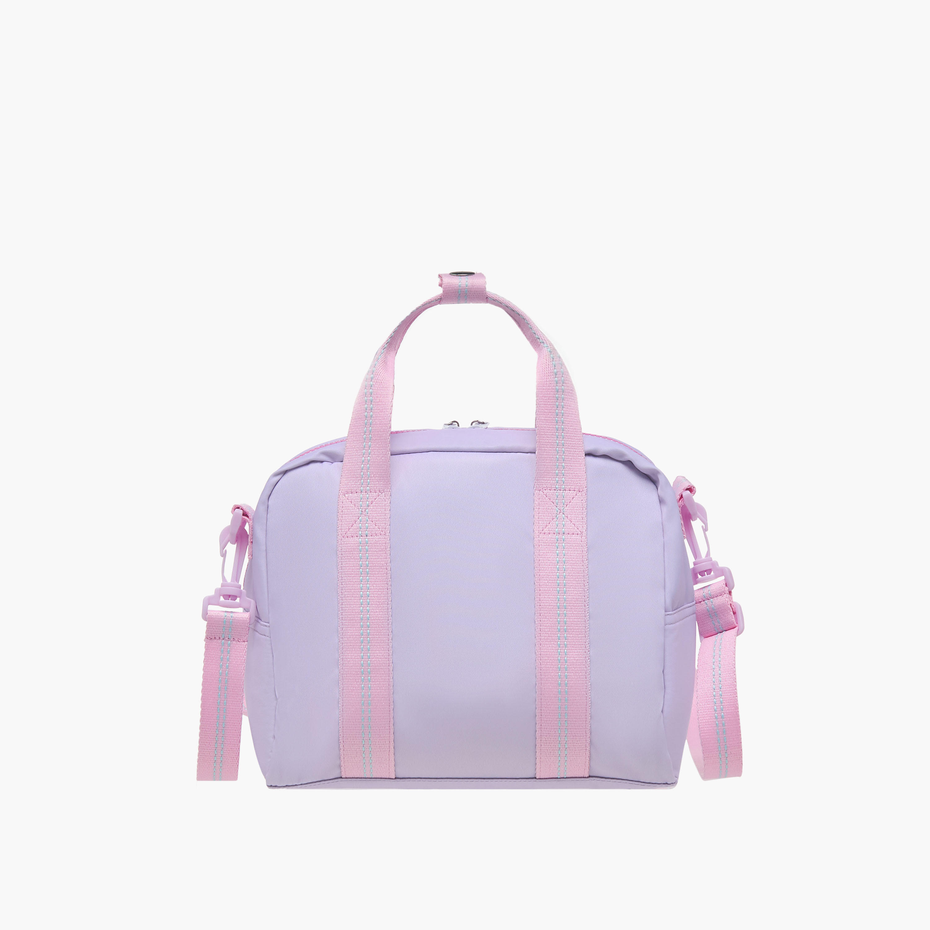 Mayfair Colourblock Lunch Bag with Zip Closure and Detachable Strap-school-lunchessentials-lunchbags-image-3