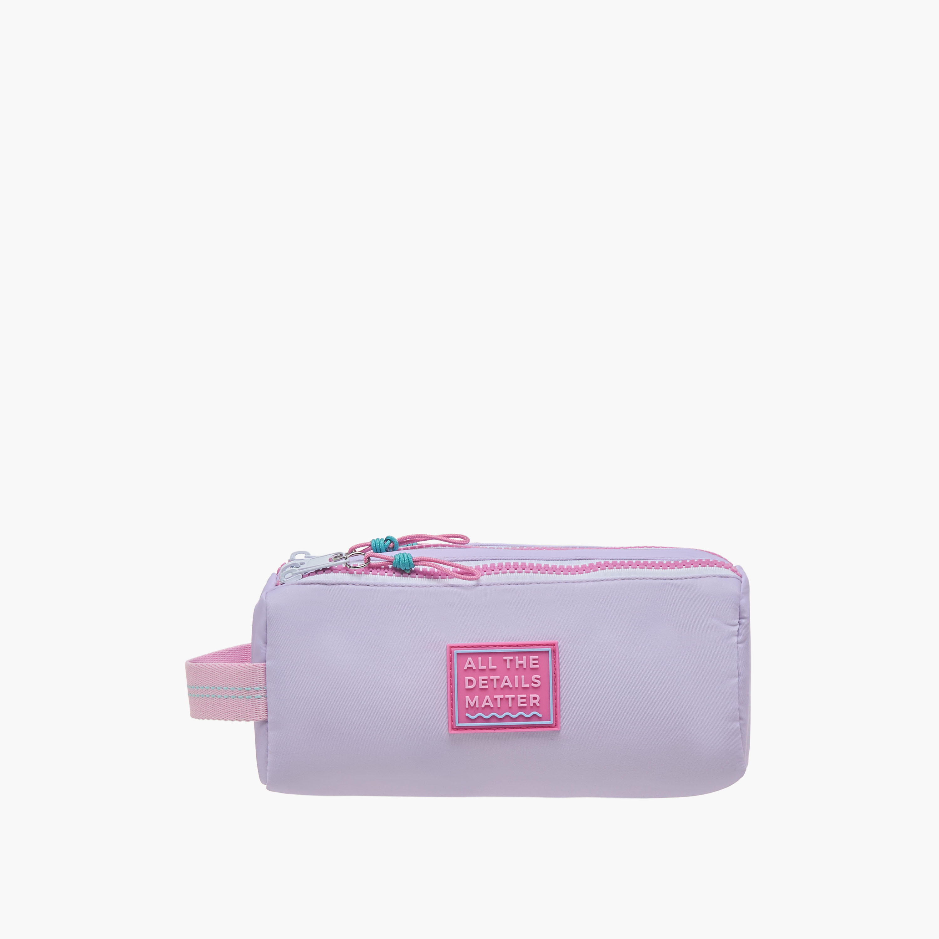 Mayfair Solid Pencil Pouch with Zip Closure-school-stationery-pencilcases-image-1
