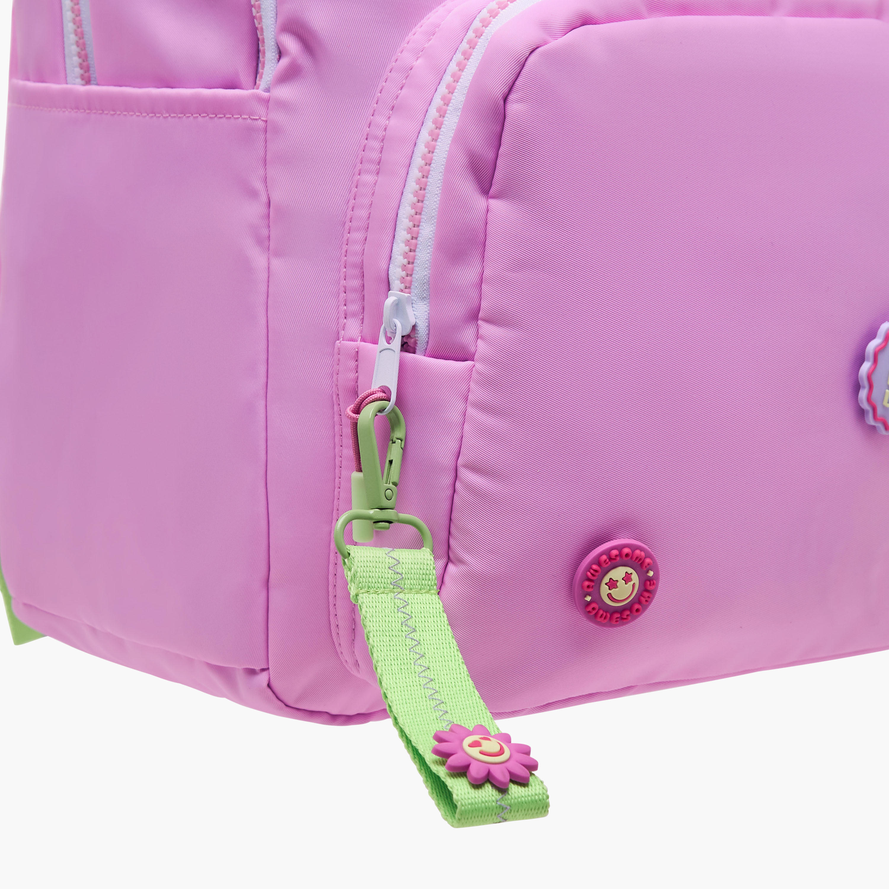 Mayfair Applique Detail Backpack with Zip Closure - 42x30x15 cm-school-bagsandbackpacks-backpacks-image-5