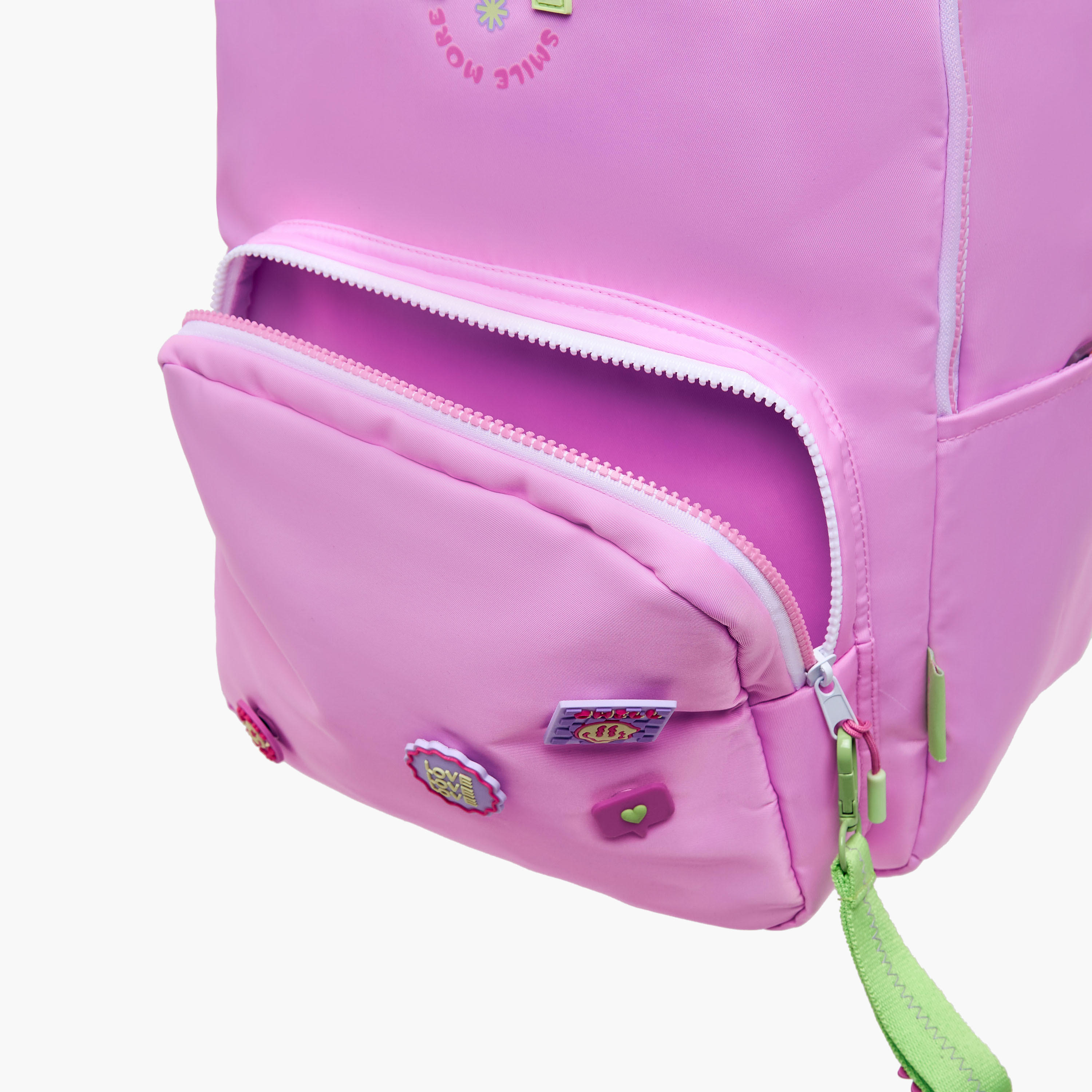 Mayfair Applique Detail Backpack with Zip Closure - 42x30x15 cm-school-bagsandbackpacks-backpacks-image-7