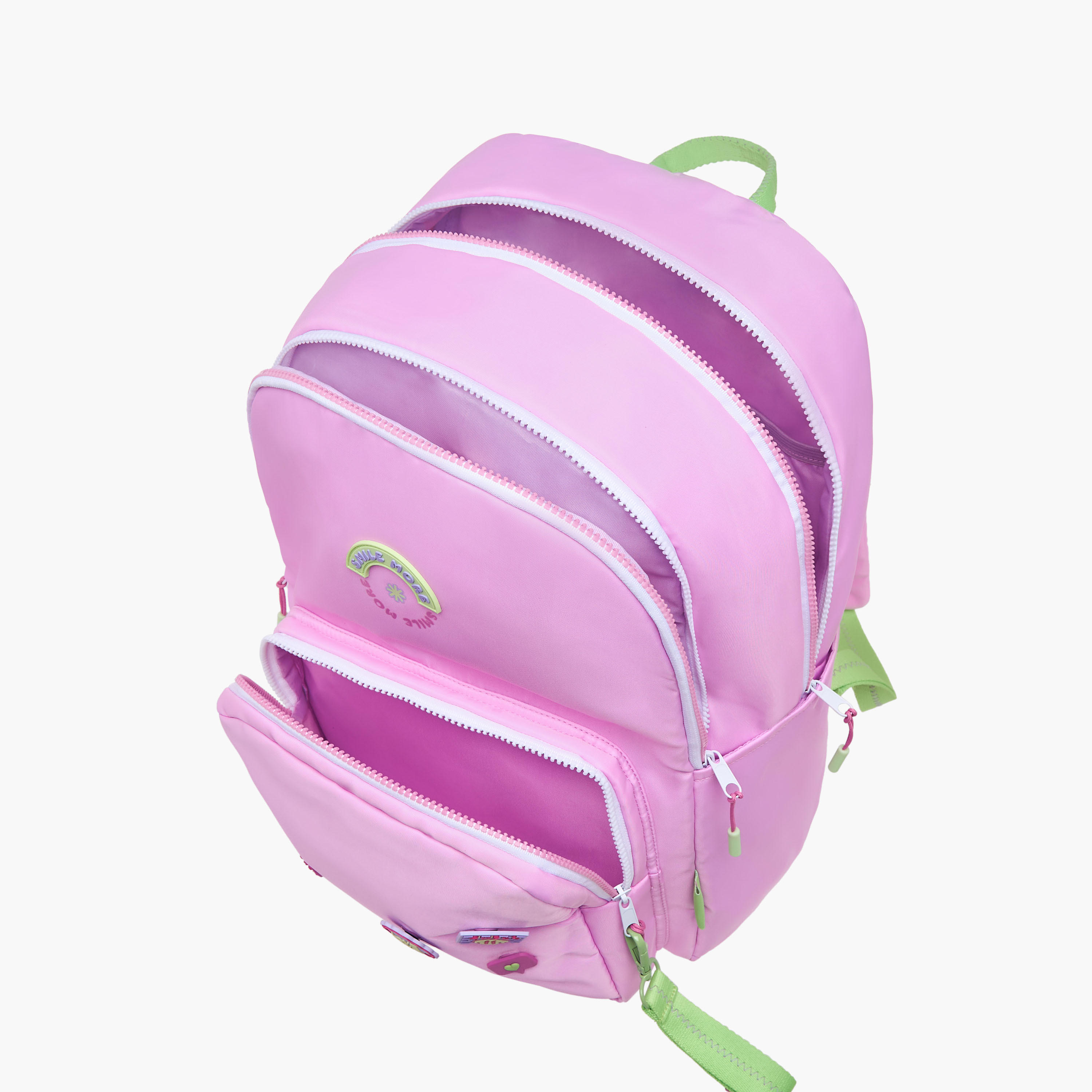 Mayfair Applique Detail Backpack with Zip Closure - 42x30x15 cm-school-bagsandbackpacks-backpacks-image-8