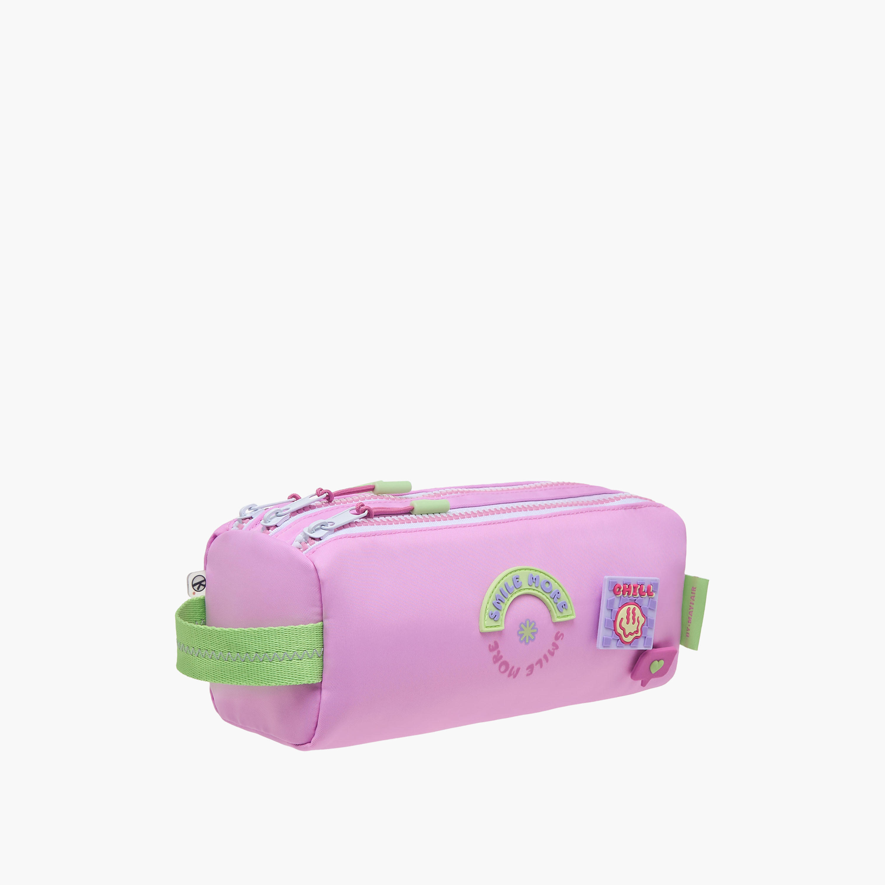 مقلمة سادة مع سحاب إغلاق من مايفير-school-stationery-pencilcases-image-2