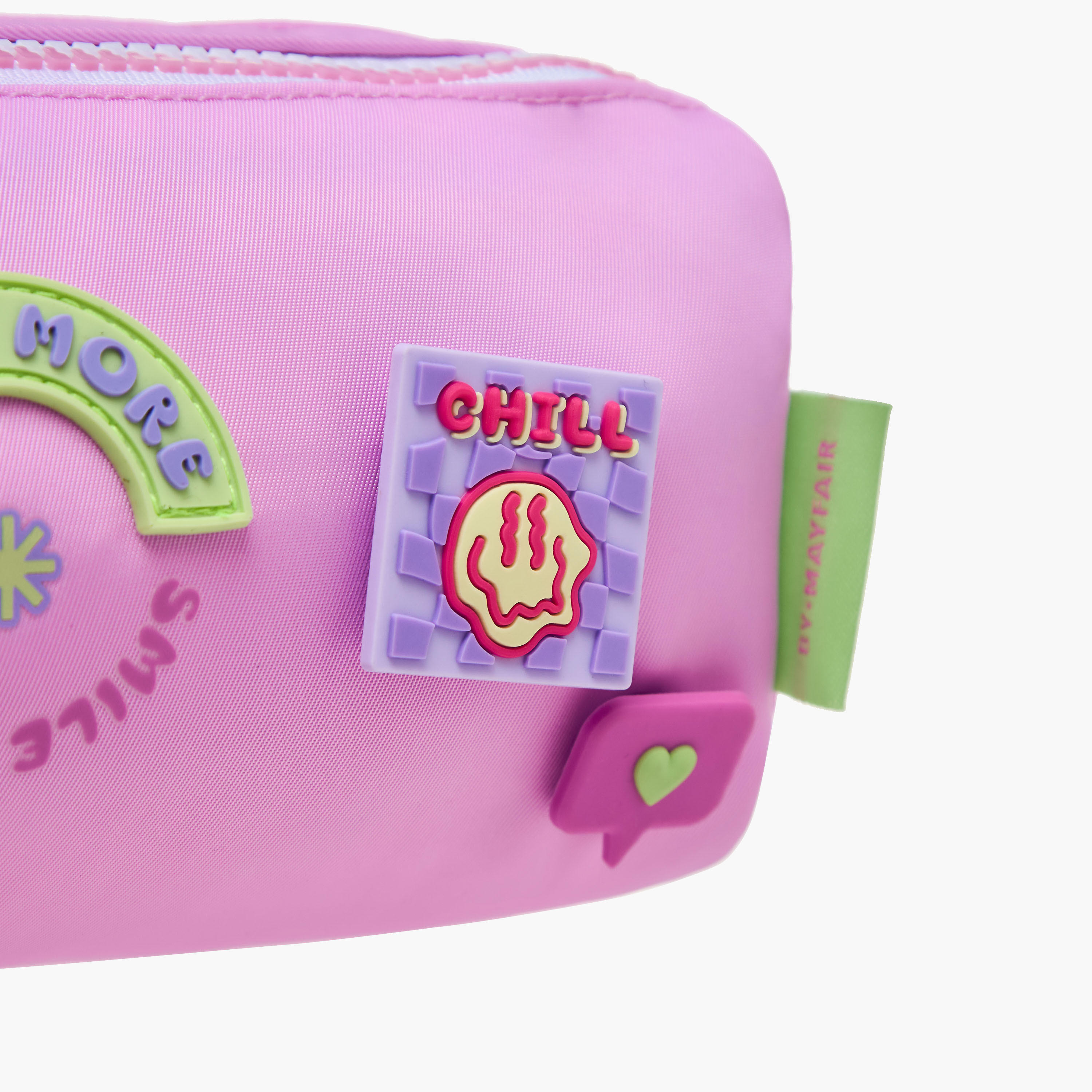 مقلمة سادة مع سحاب إغلاق من مايفير-school-stationery-pencilcases-image-5