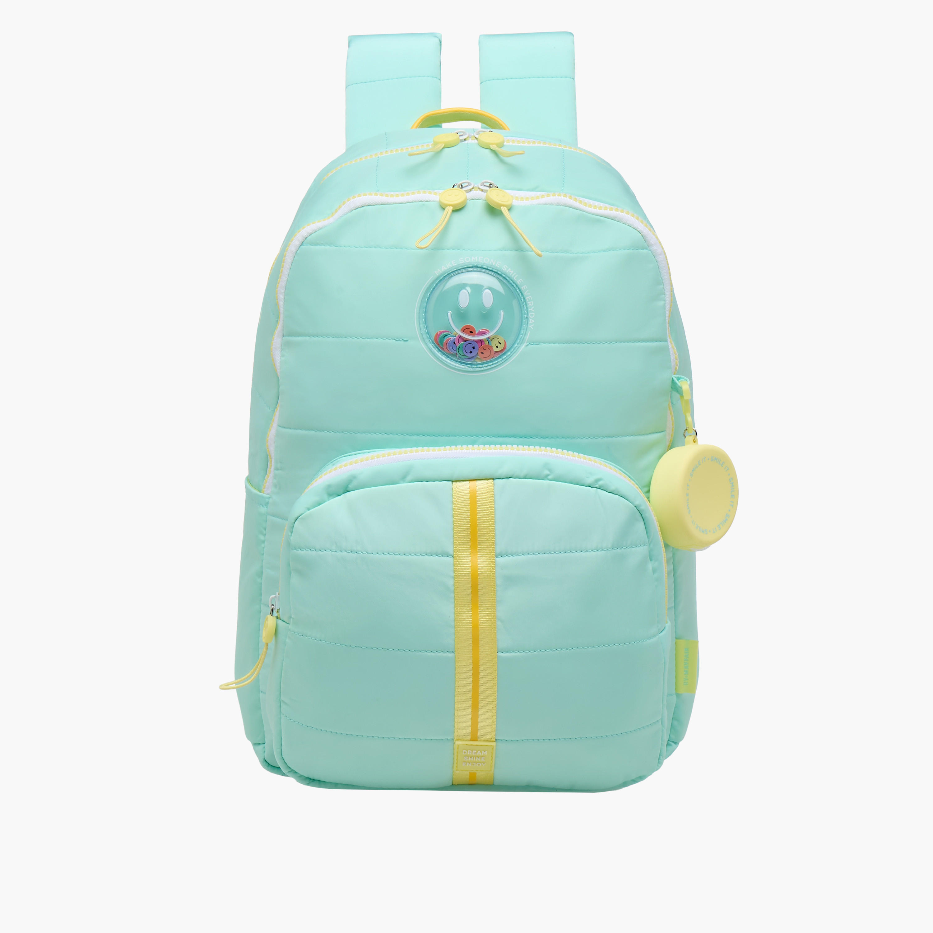 Mayfair Solid Backpack with Adjustable Shoulder Straps and Zip Closure - 42x30x15 cm-school-bagsandbackpacks-backpacks-image-1