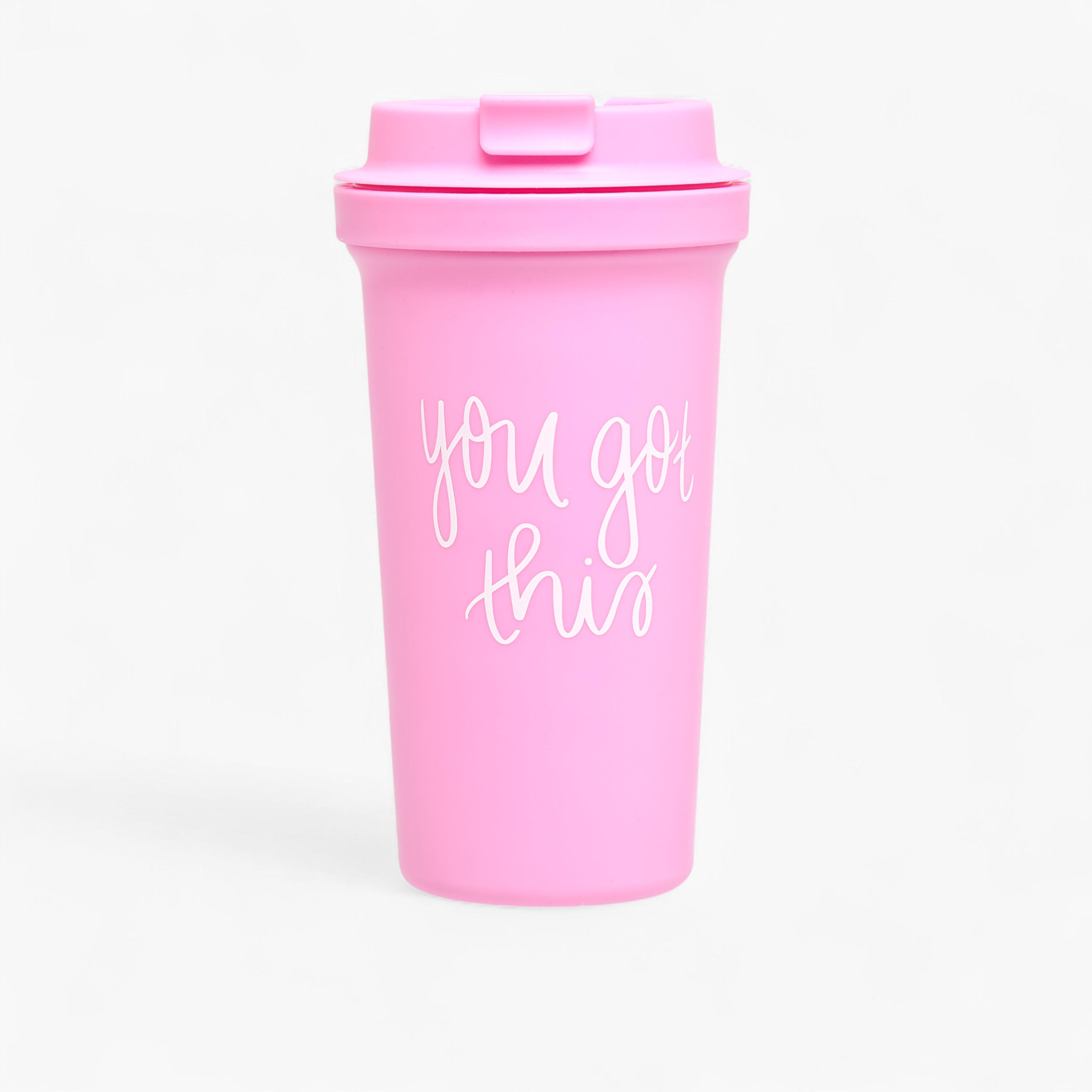 Printed Double Wall Travel Mug with Lid - 410 ml-household-dining-teaandcoffee-travelmugsandsippers-image-1