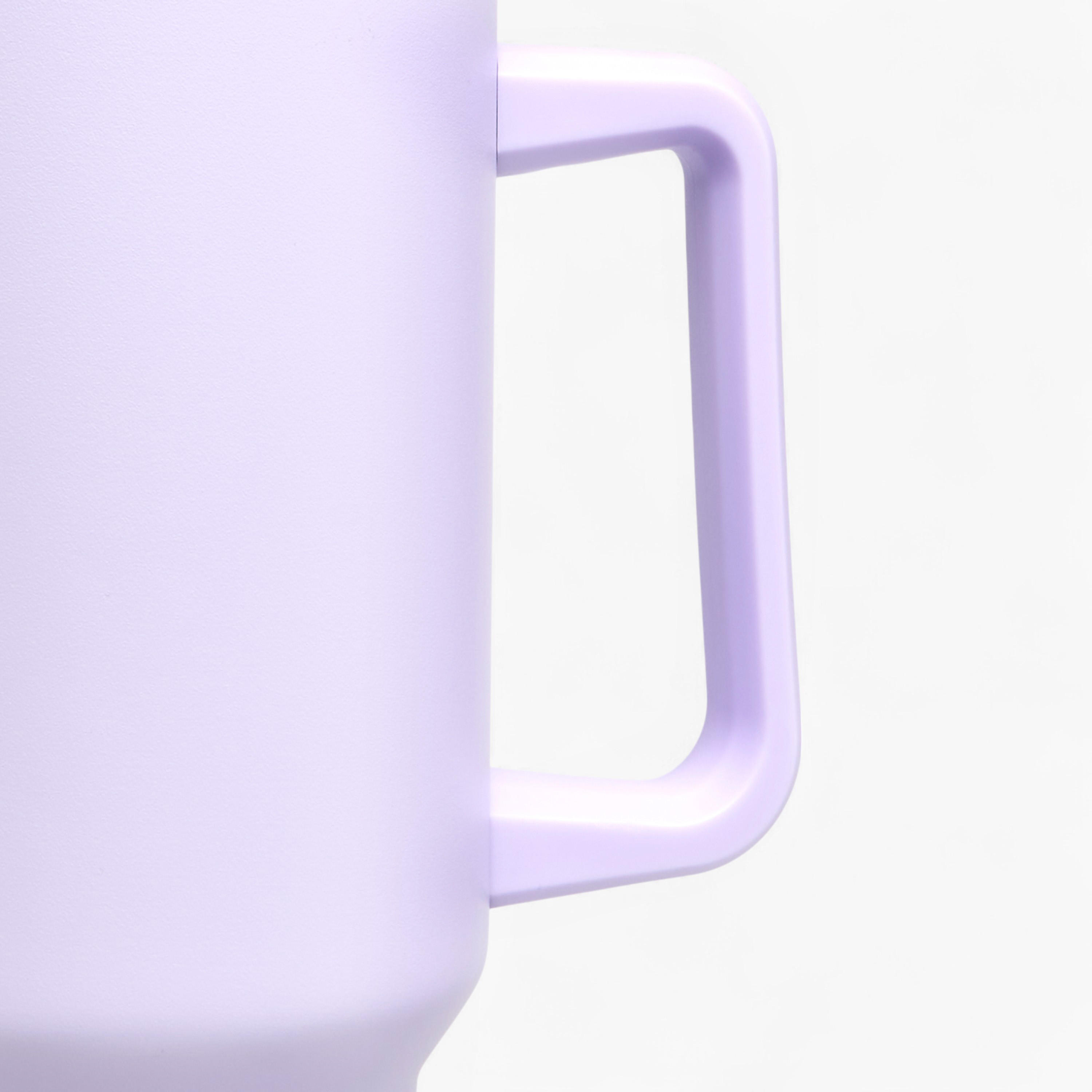 Solid Stainless Steel Tumbler with Straw and Handle - 1.2 L-household-dining-teaandcoffee-travelmugsandsippers-image-5