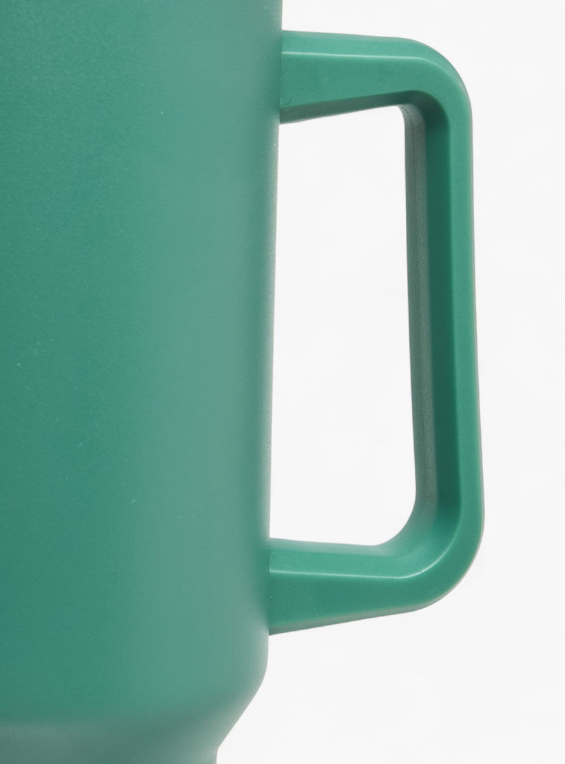 Slogan Print Stainless Steel Tumbler with Lid - 1.2 L-school-waterbottles-image-5