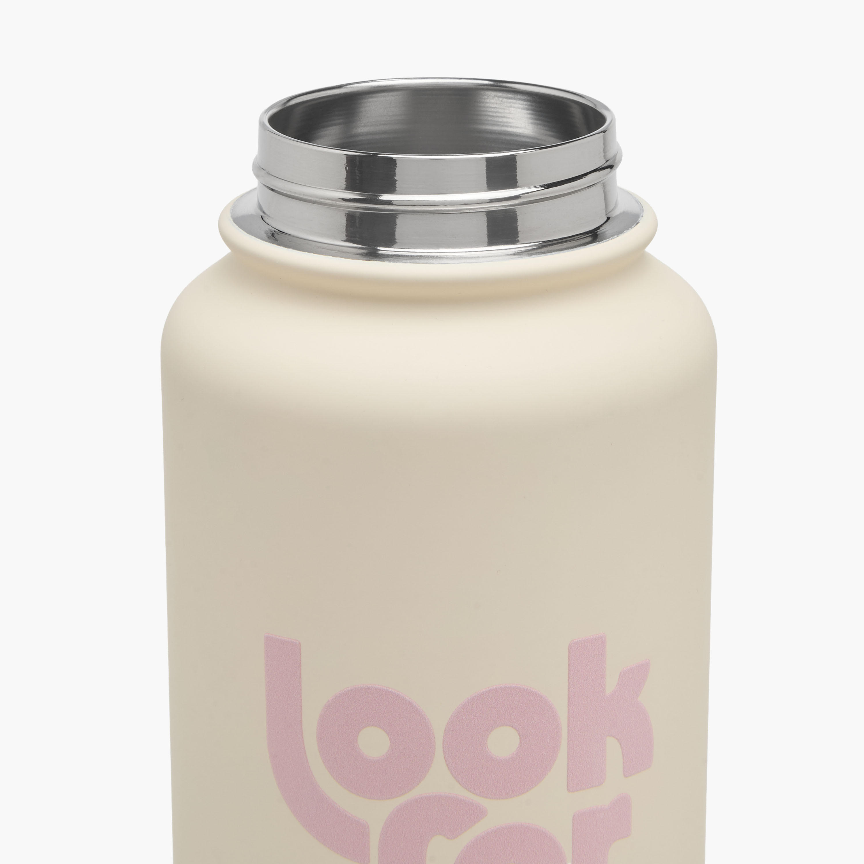 Slogan Print Stainless Steel Sipper Water Bottle with Handle - 1 L-school-waterbottles-image-5