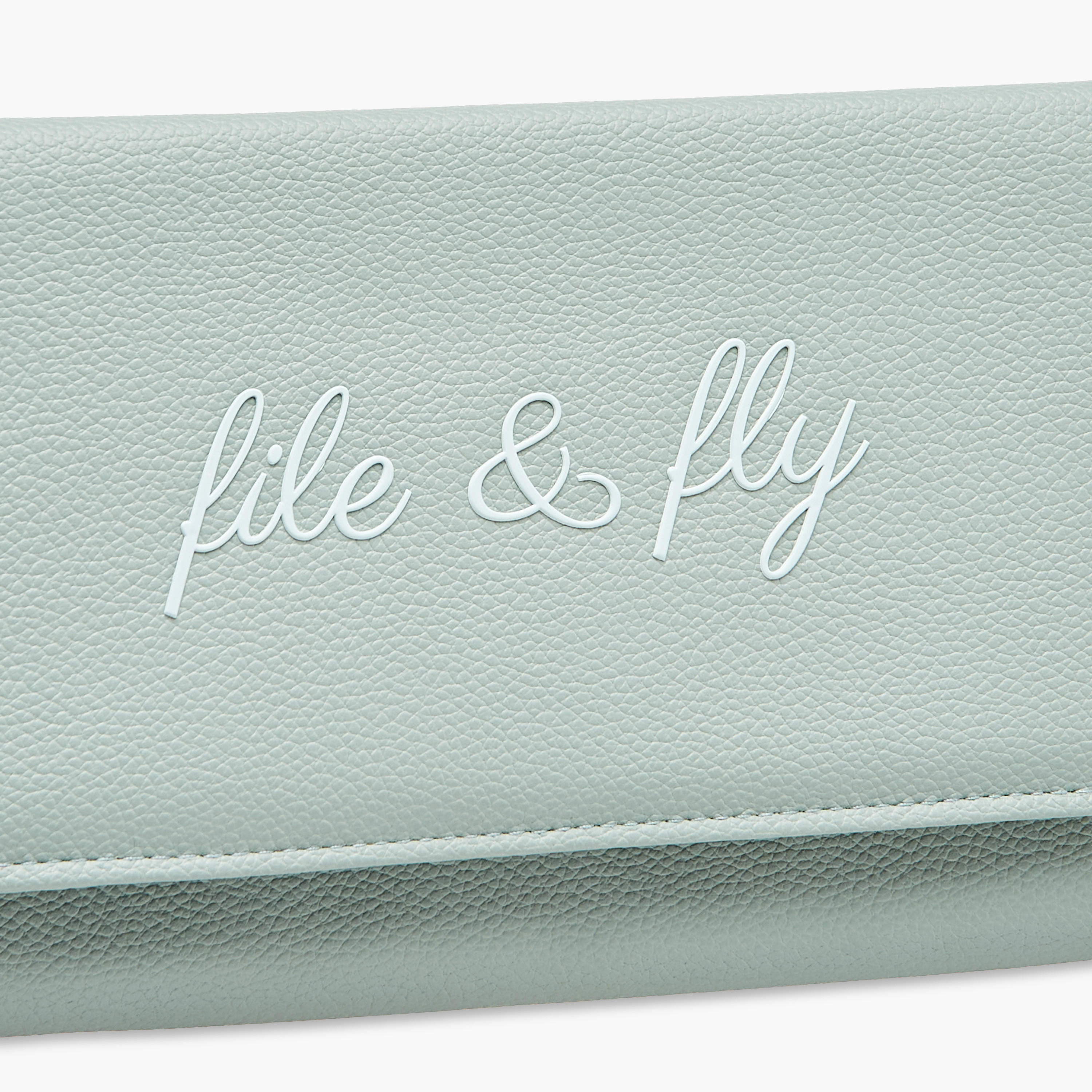 Findz Typographic Print Document Holder with Flap Closure-travel-accessories-image-3