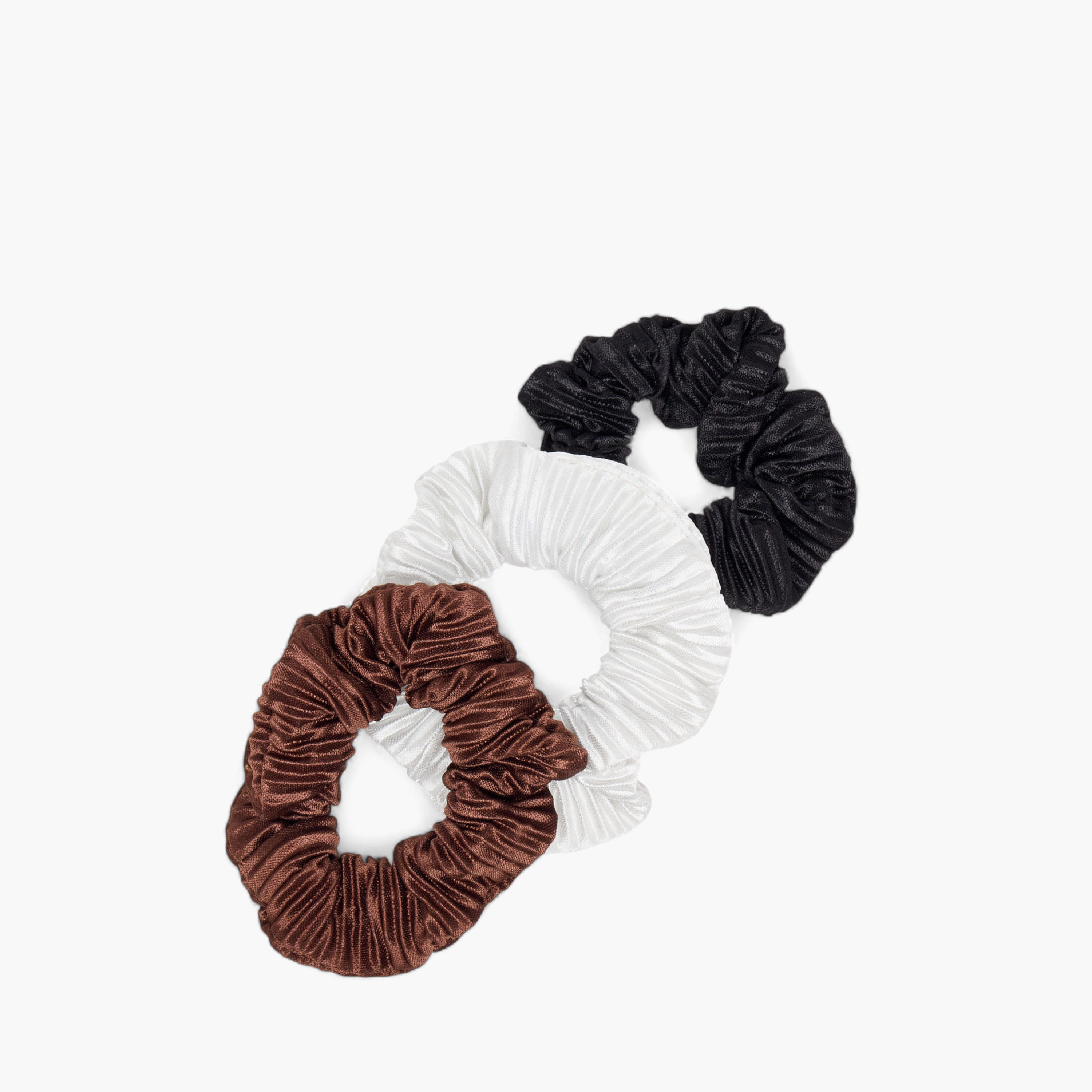 Textured Hair Scrunchie - Set of 3-women-hairaccessories-scrunchies-image-2