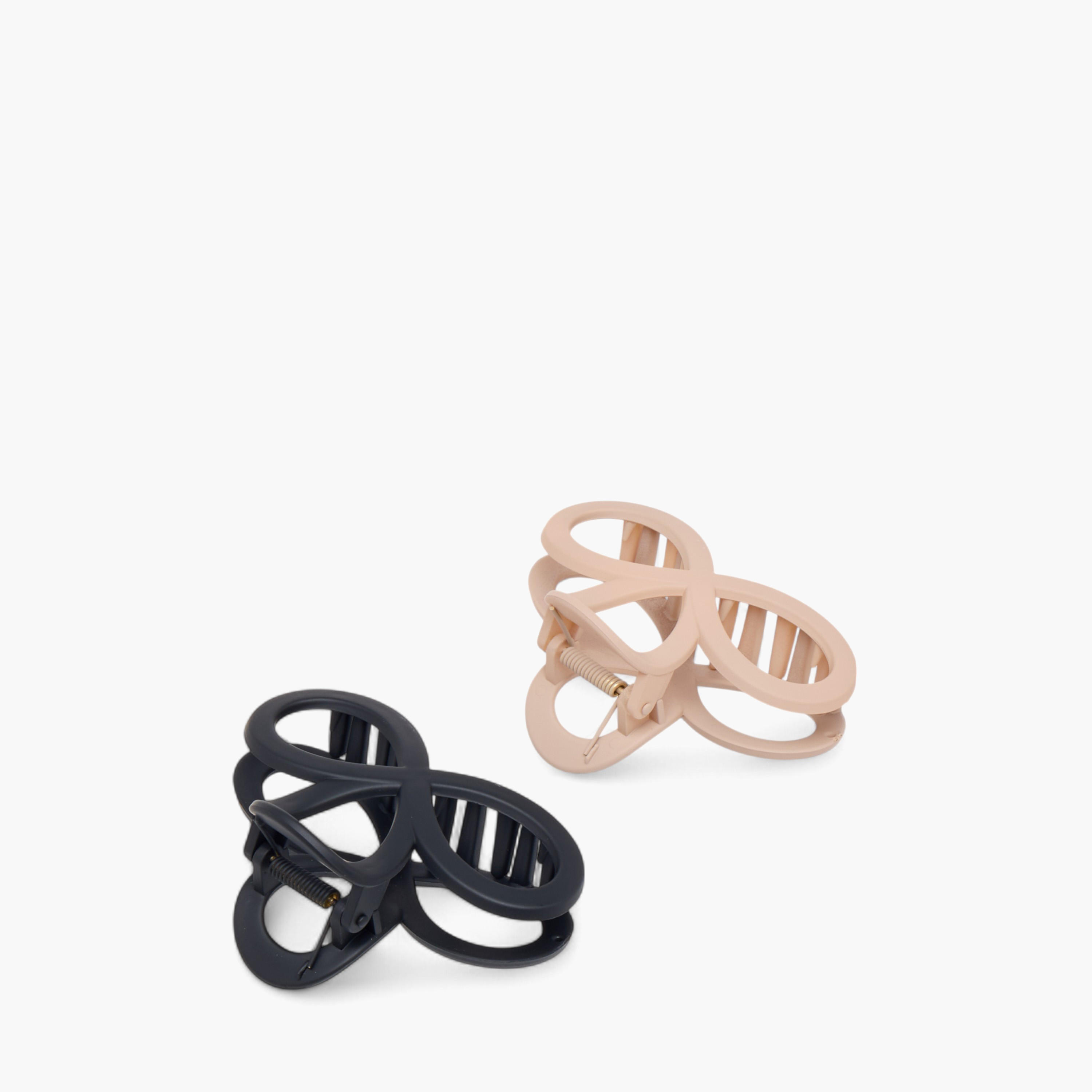 مشابك شعر متنوعة - طقم من قطعتين-women-hairaccessories-clamps-image-4