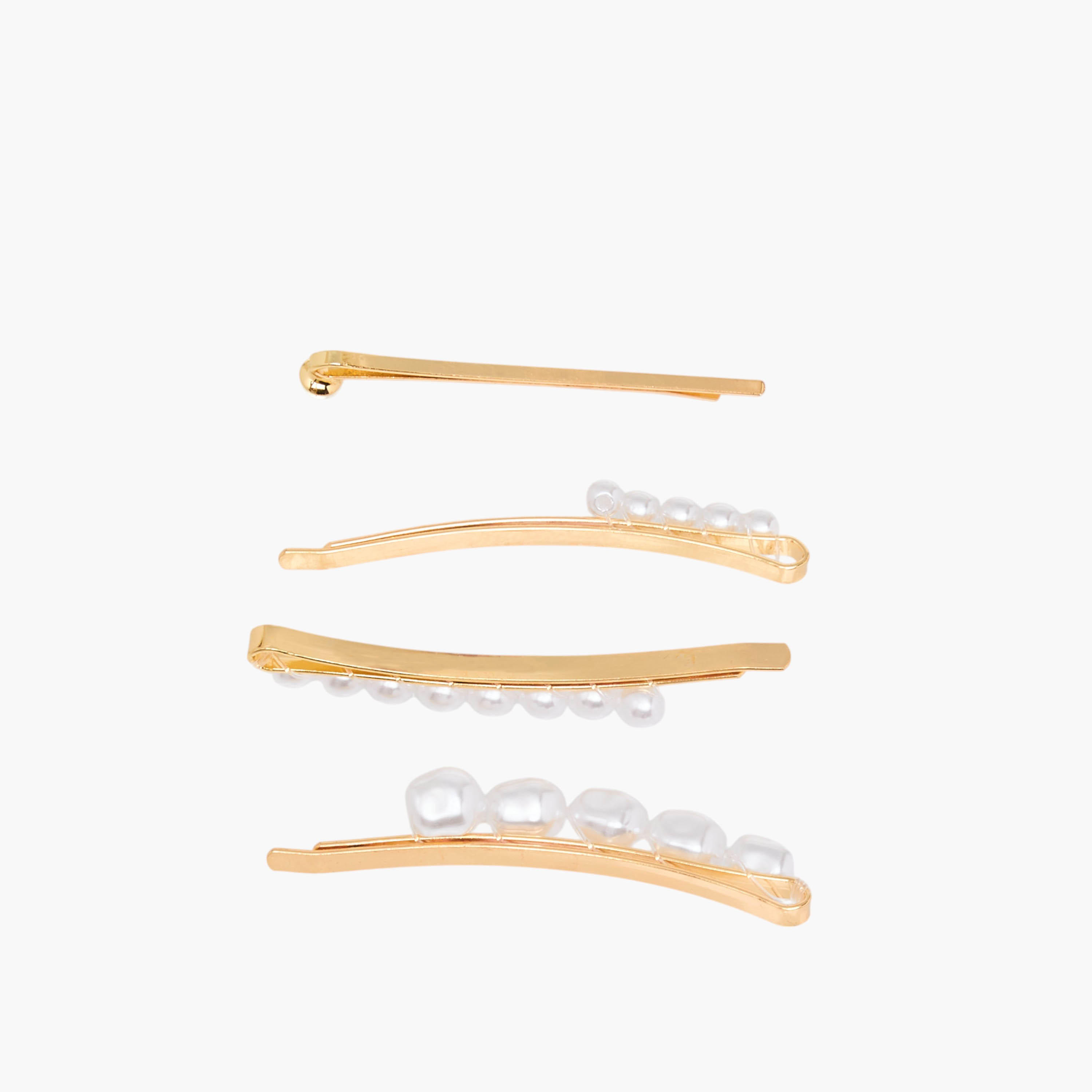 Pearl Embellished Hairpin - Set of 4-women-hairaccessories-hairpins-image-4
