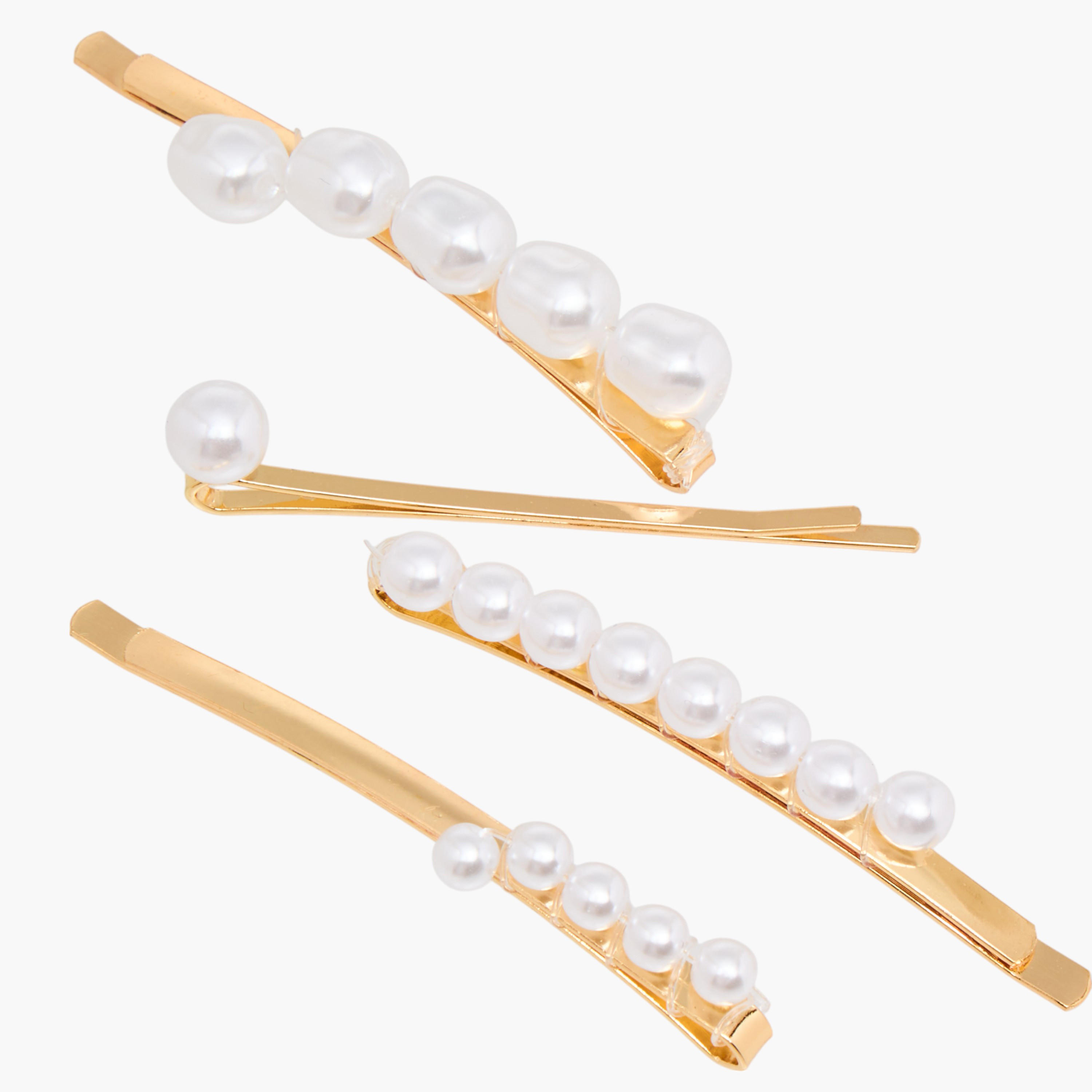 Pearl Embellished Hairpin - Set of 4-women-hairaccessories-hairpins-image-5