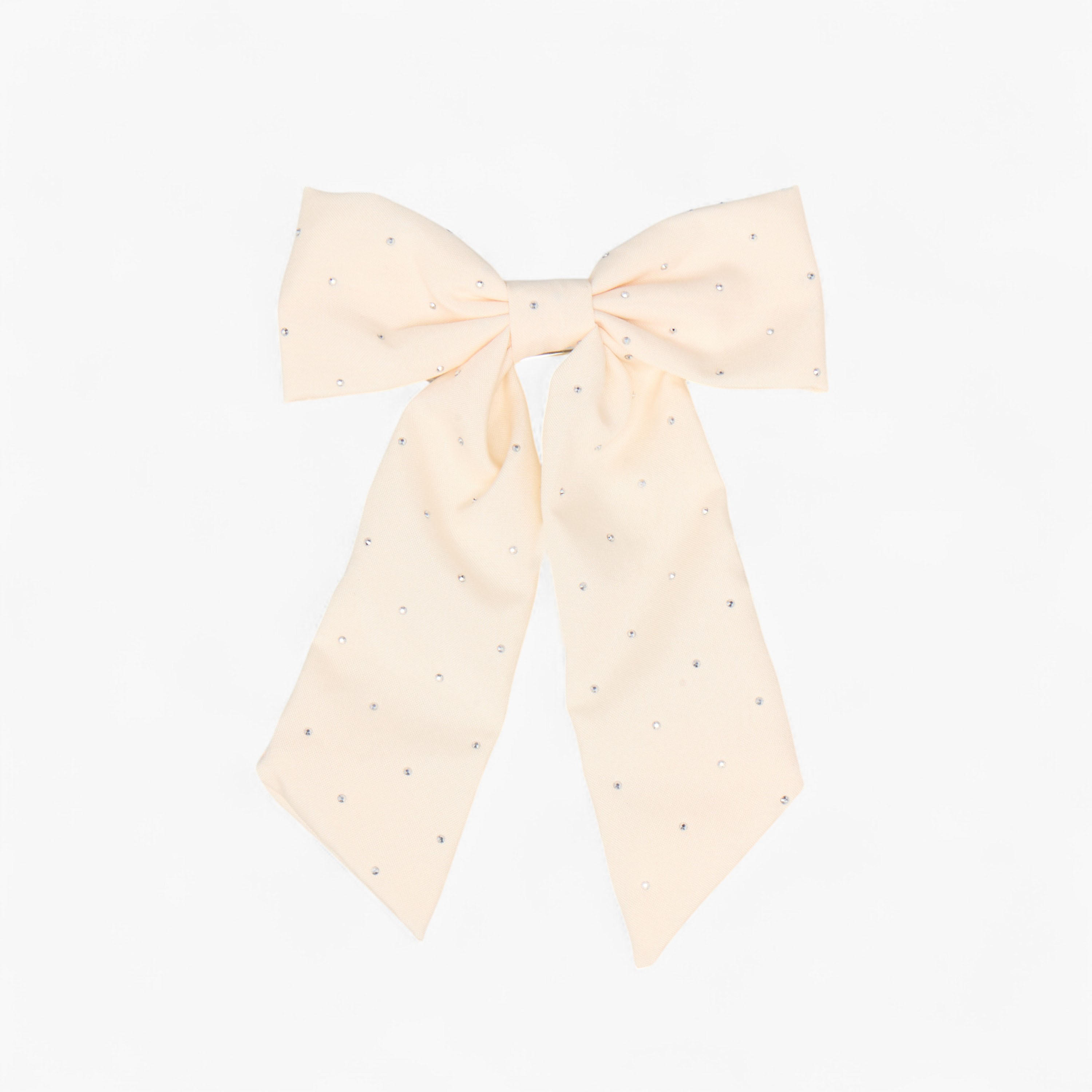 Embellished Bow Barrette Hair Clip-women-hairaccessories-clips-image-1