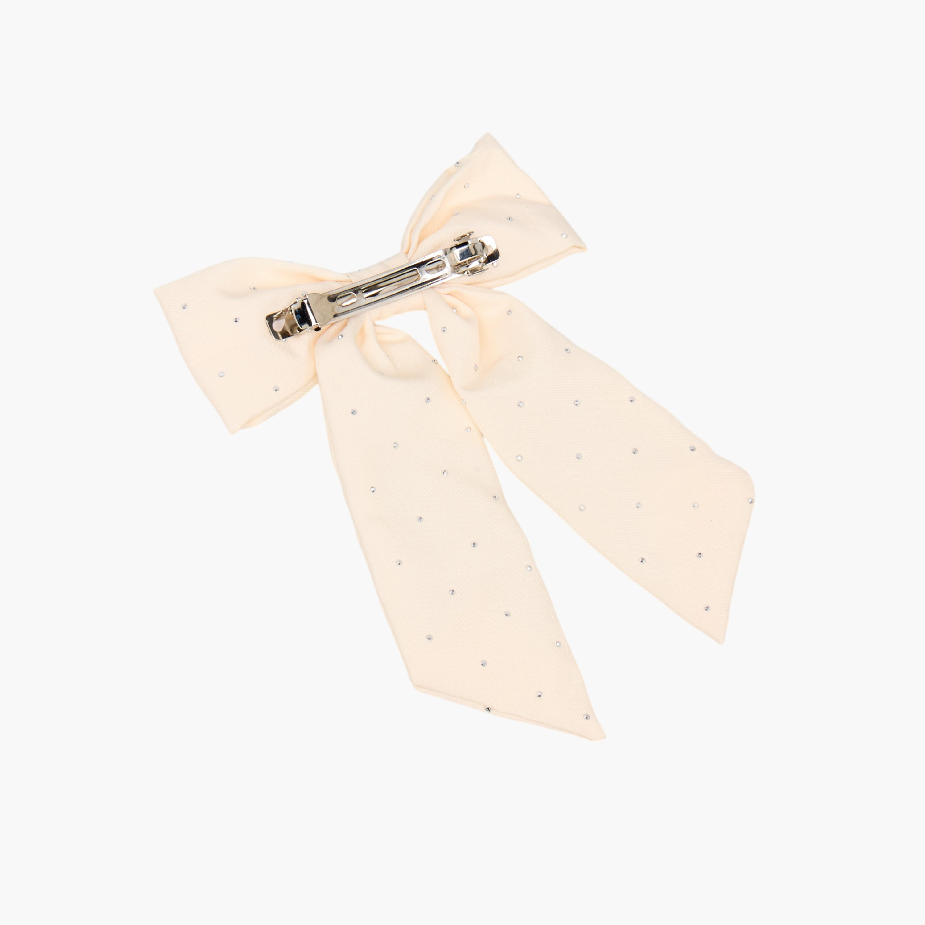 Embellished Bow Barrette Hair Clip-women-hairaccessories-clips-image-3