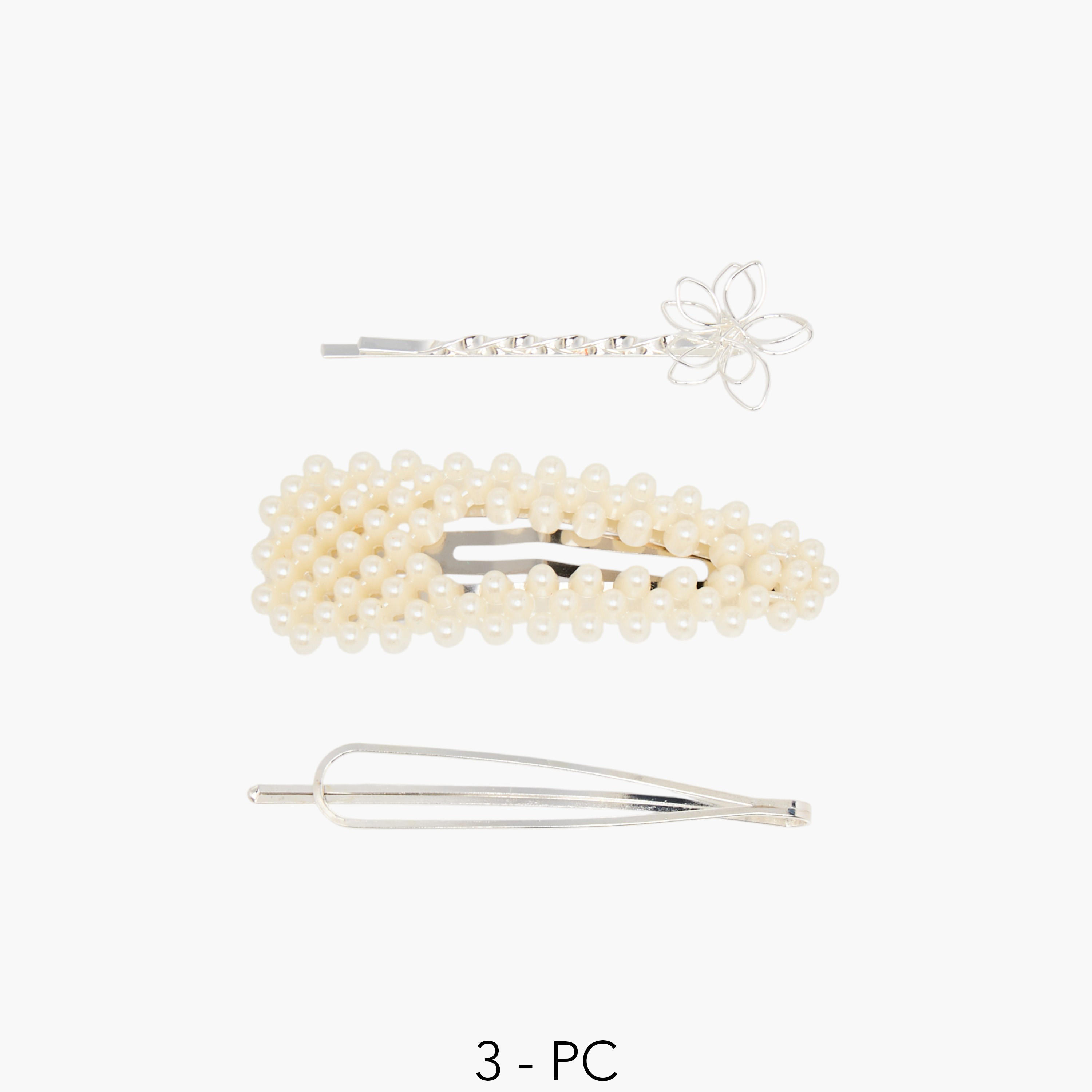 Assorted Hair Clip - Set of 3-women-hairaccessories-hairpins-image-1