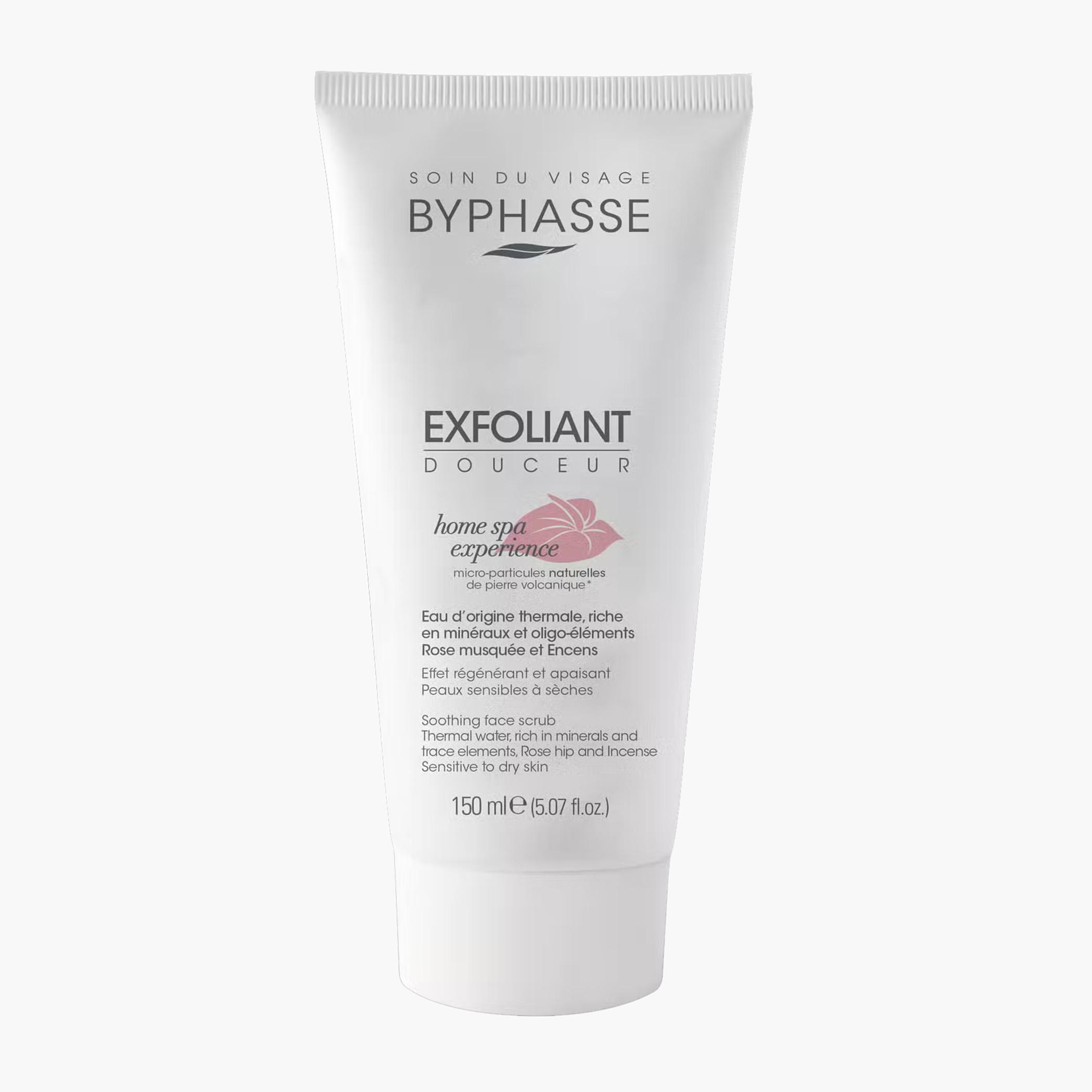 Byphasse Home Spa Soothing Face Scrub for Sensitive Dry Skin - 150 ml-beautyandpersonalcare-bathandbody-bathandshower-scrubs-image-1