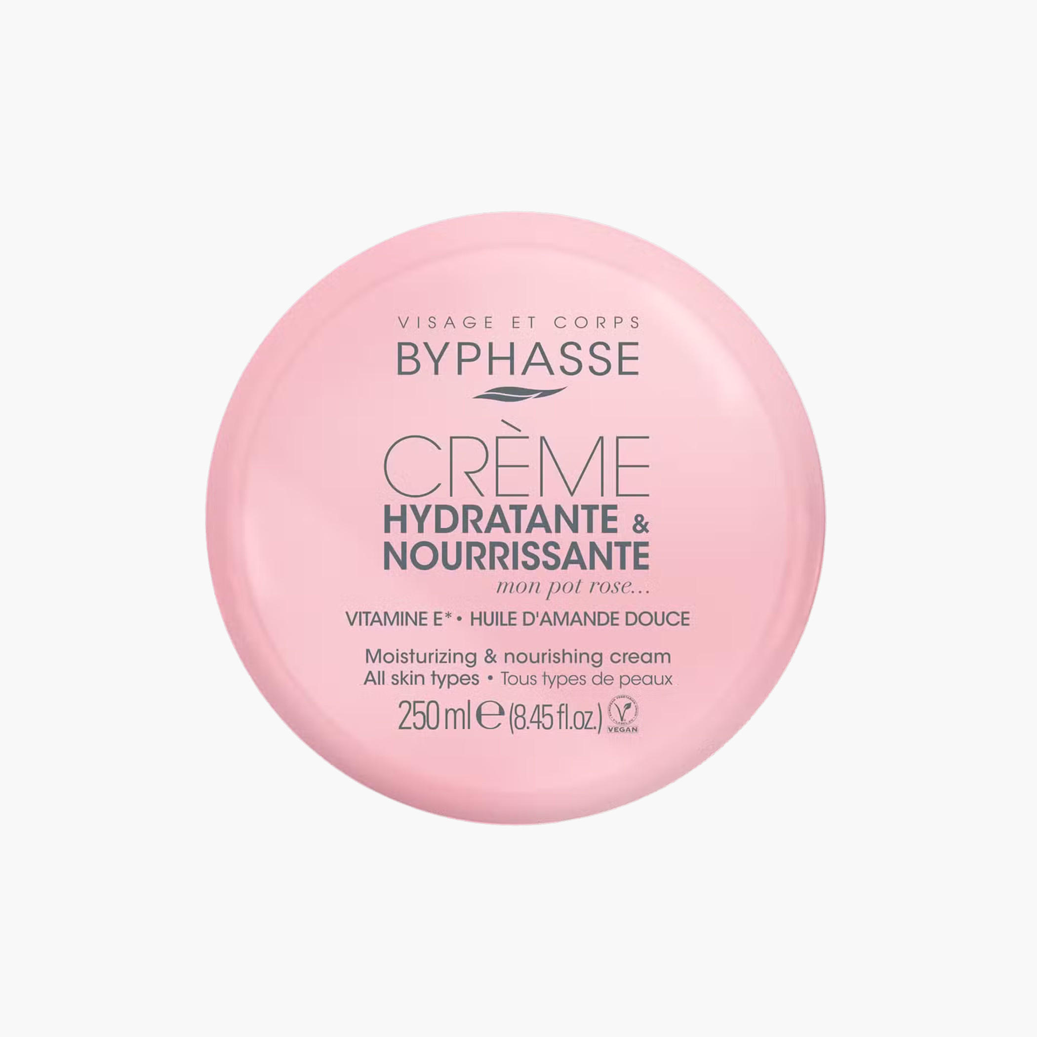 Byphasse Face and Body Moisturizing Cream for All Skin Types - 250 ml-beautyandpersonalcare-skin-moisturisers-bodyandhandlotions-image-1