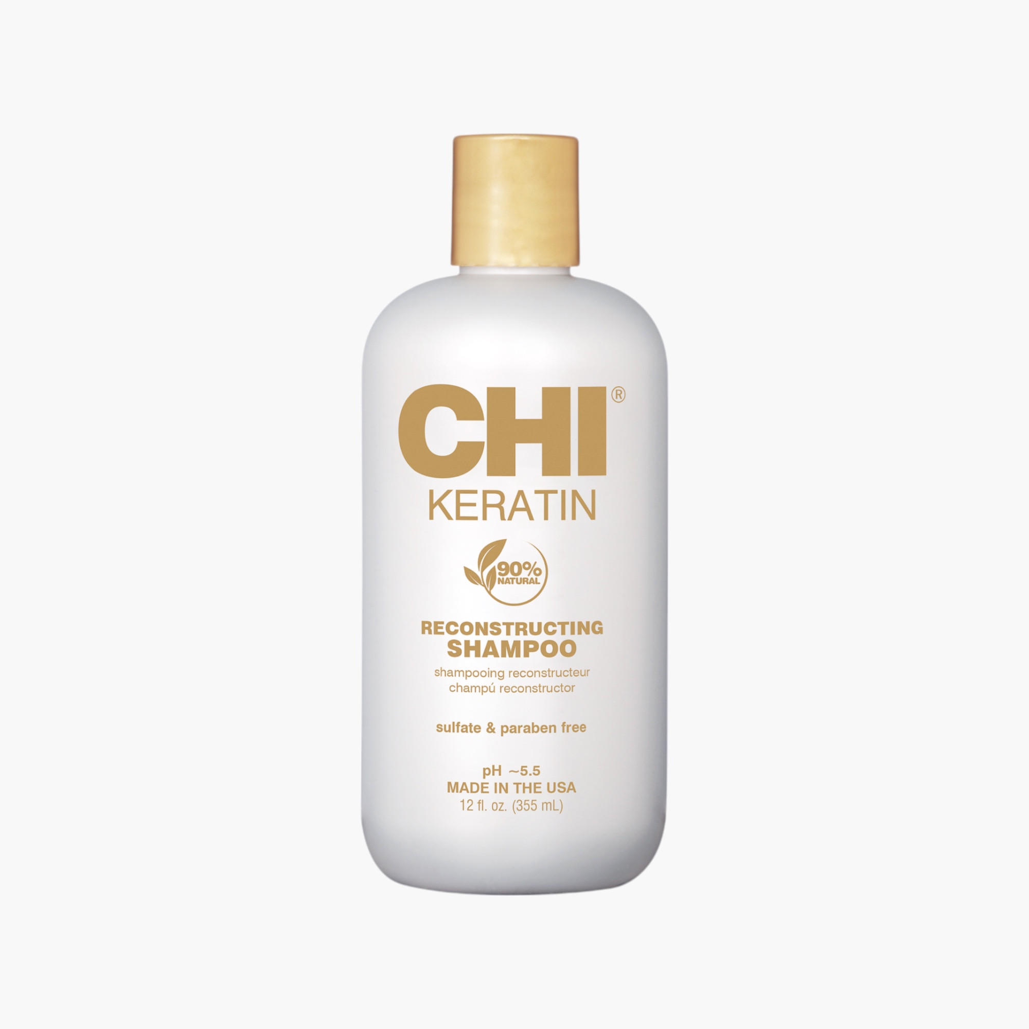 CHI Keratin Reconstructing Shampoo - 355 ml-beautyandpersonalcare-hair-haircare-shampoos-image-1