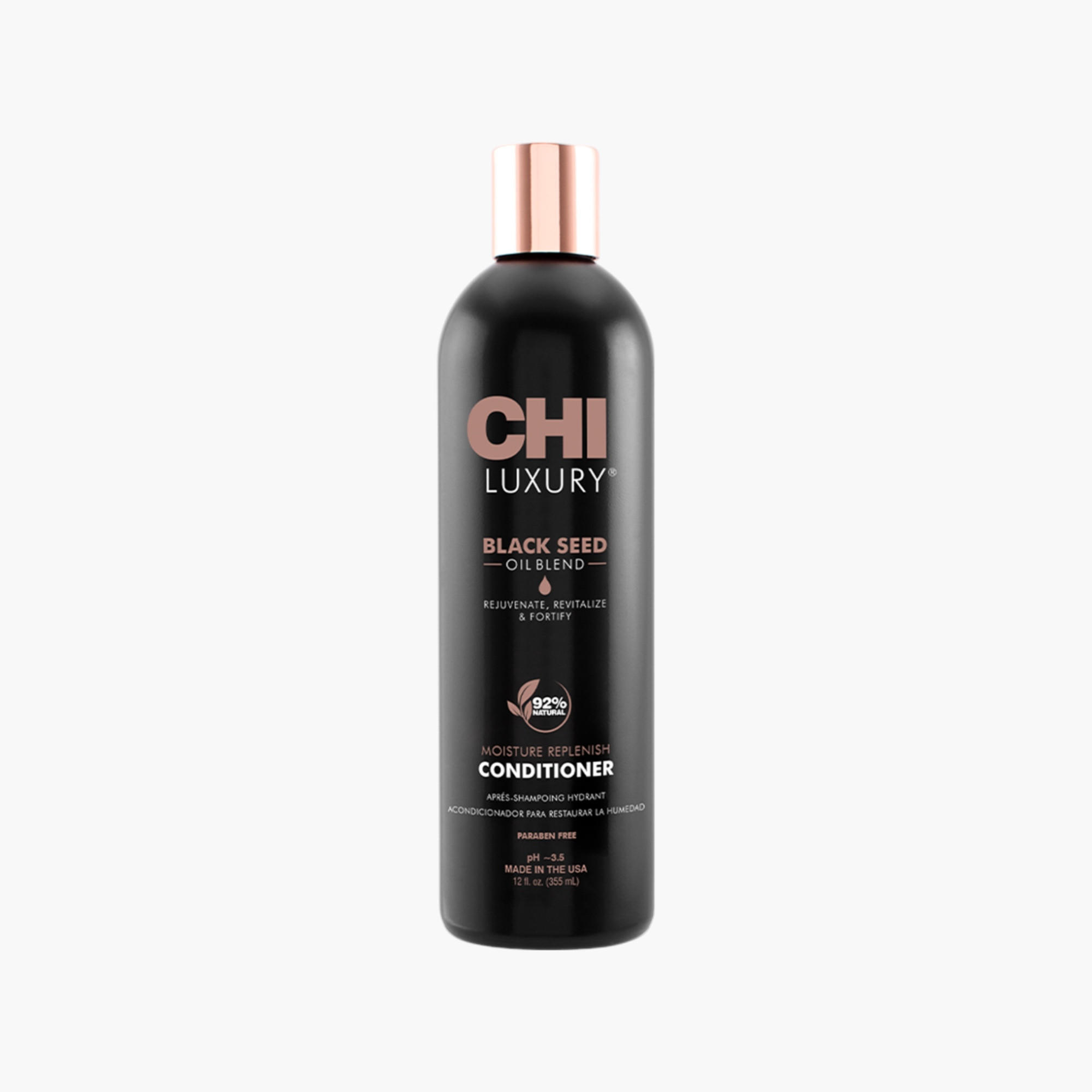 CHI Luxury Black Seed Oil Moisture Replenish Conditioner - 355 ml-beautyandpersonalcare-hair-haircare-conditioners-image-1