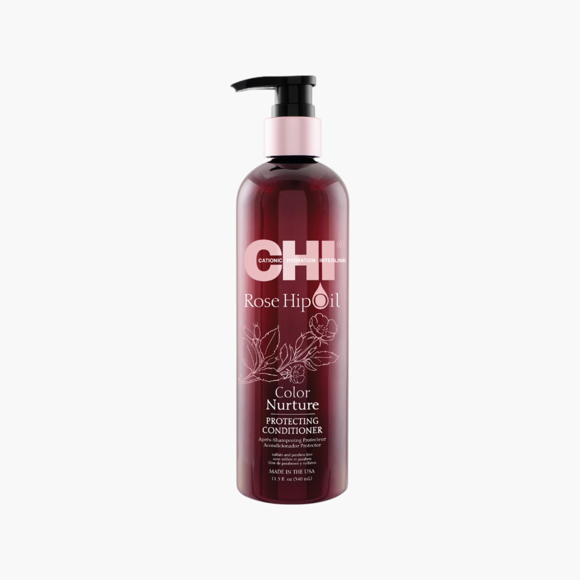 CHI Rose Hip Oil Conditioner - 340 ml-beautyandpersonalcare-hair-haircare-conditioners-image-1