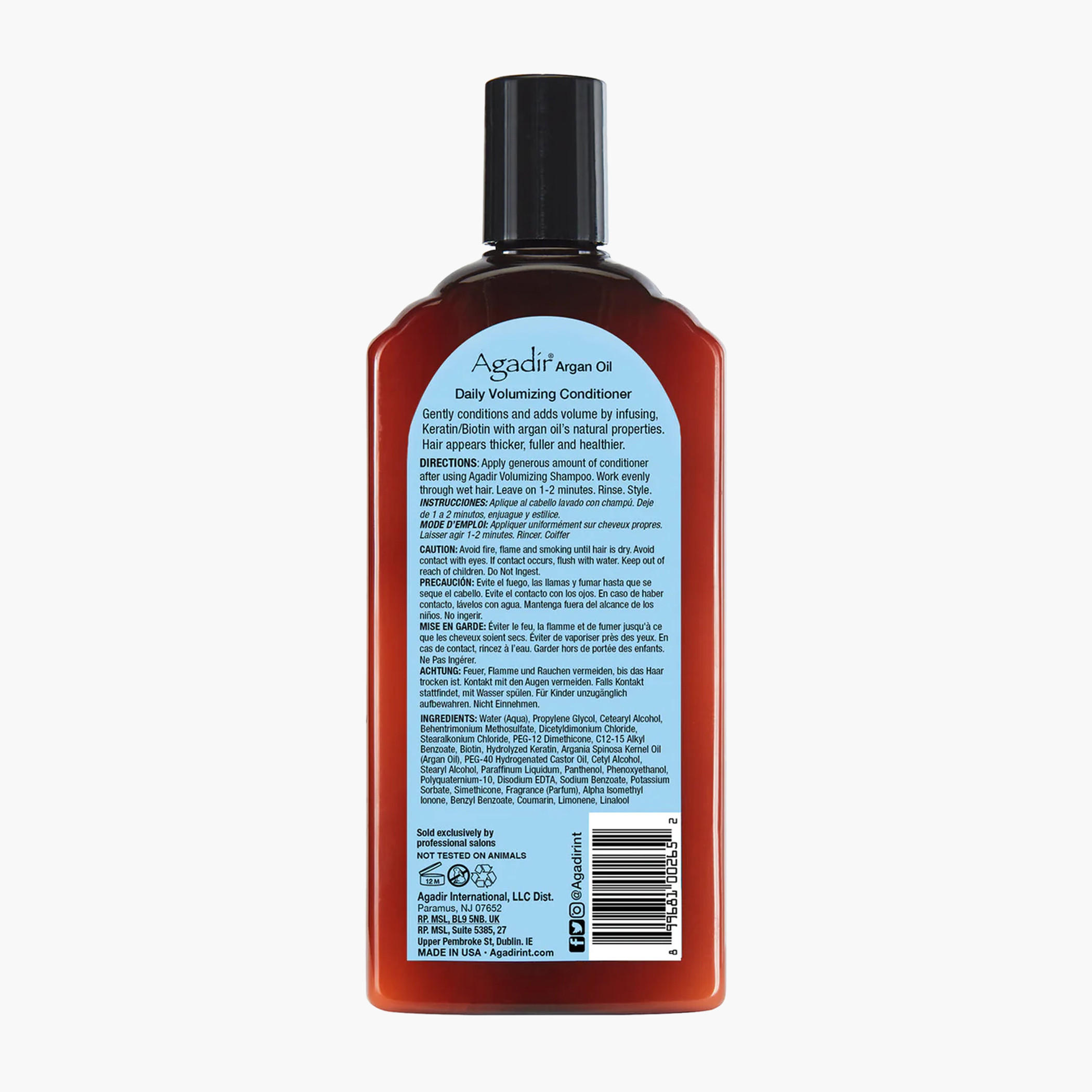 AGADIR Argan Oil Daily Volumizing Conditioner - 366 ml-beautyandpersonalcare-hair-haircare-conditioners-image-2